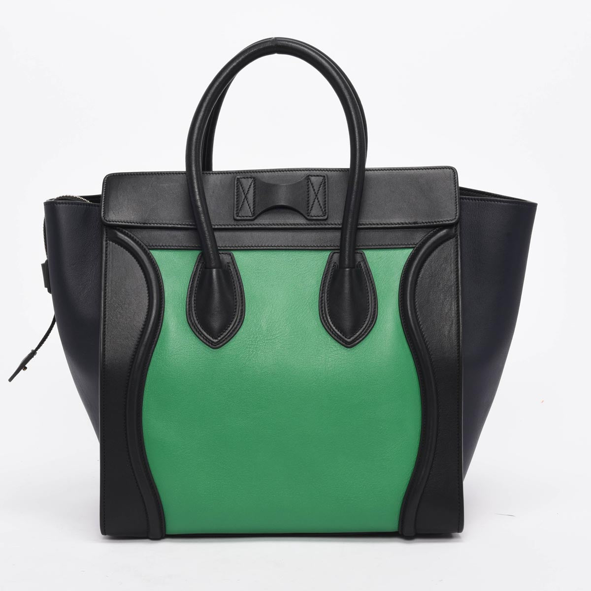 Celine Bi-Colour Palmelato Calfskin Mini Luggage Tote