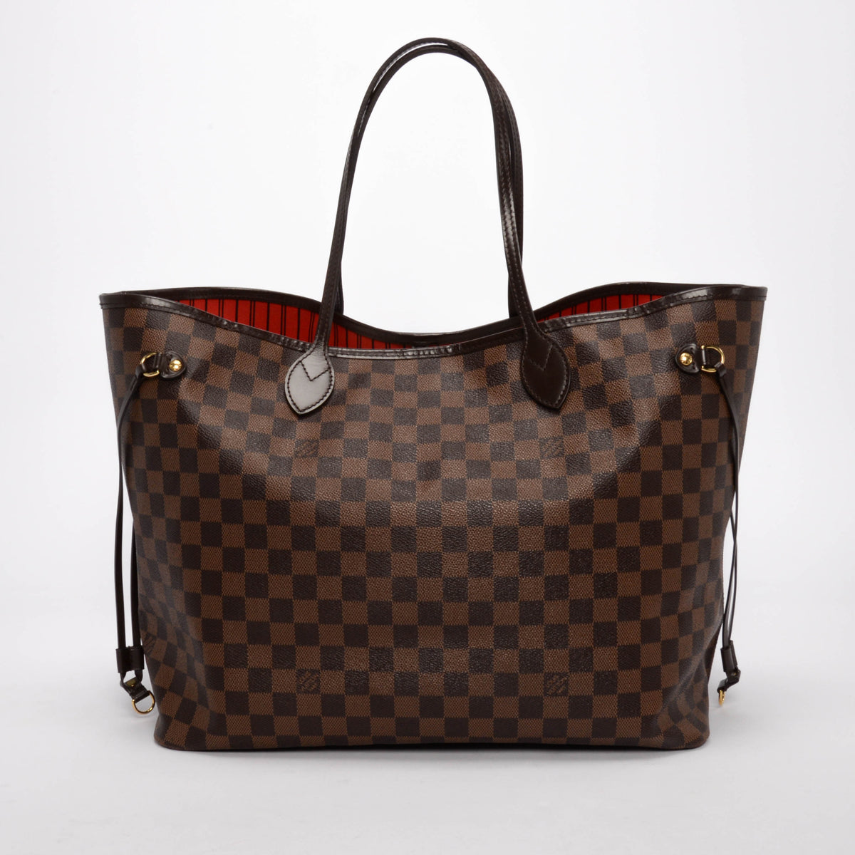 Louis Vuitton Cherry Damier Ebene Neverfull GM