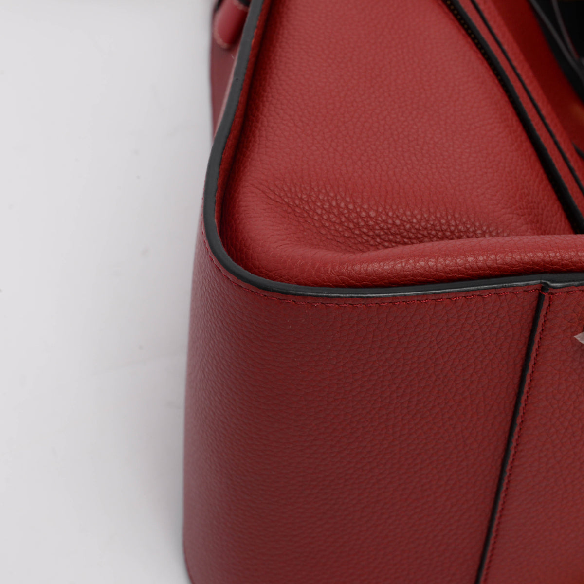 Loewe Dark Red Calfskin Medium Hammock Bag