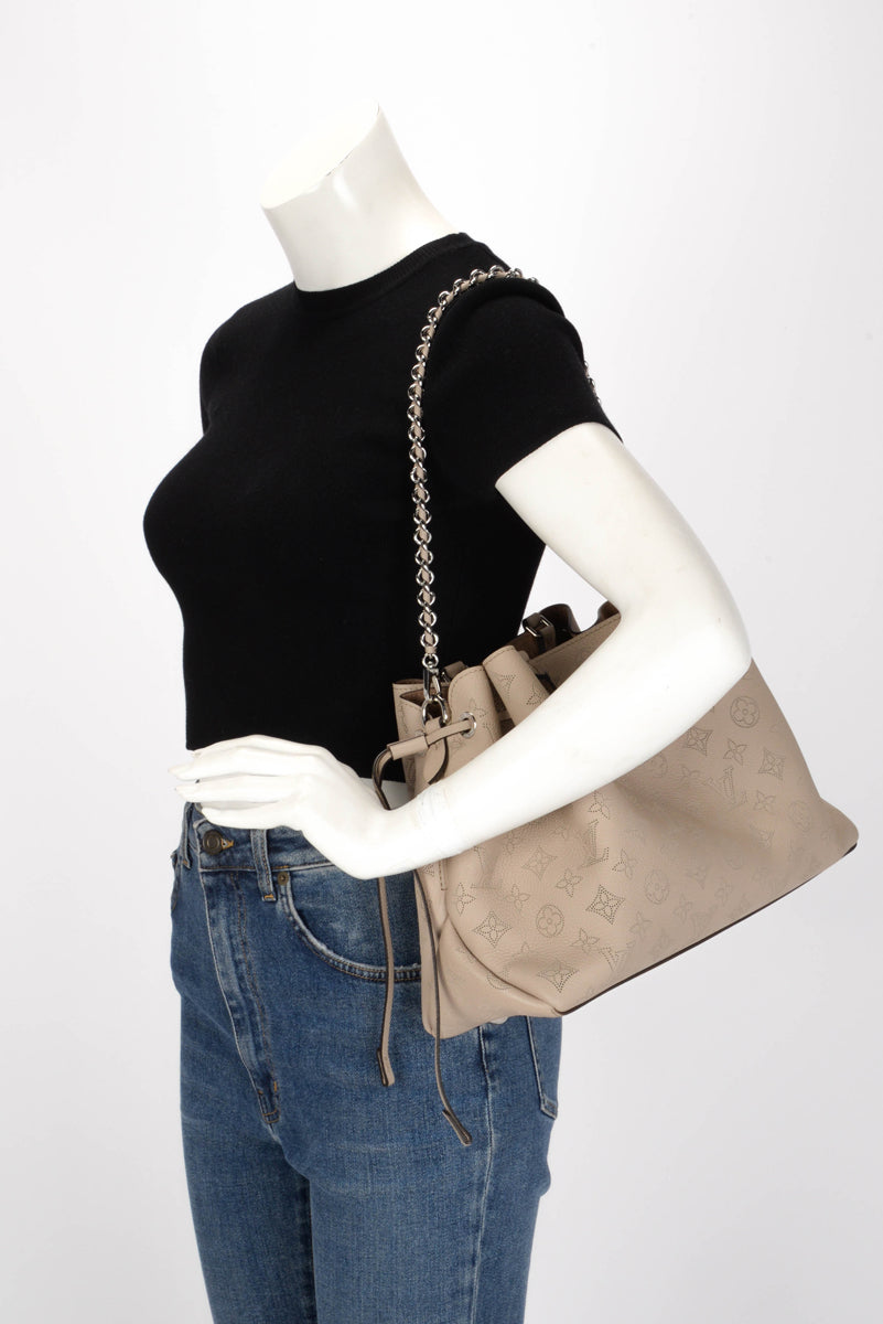 Louis Vuitton Galet Mahina Calfskin Bella Tote