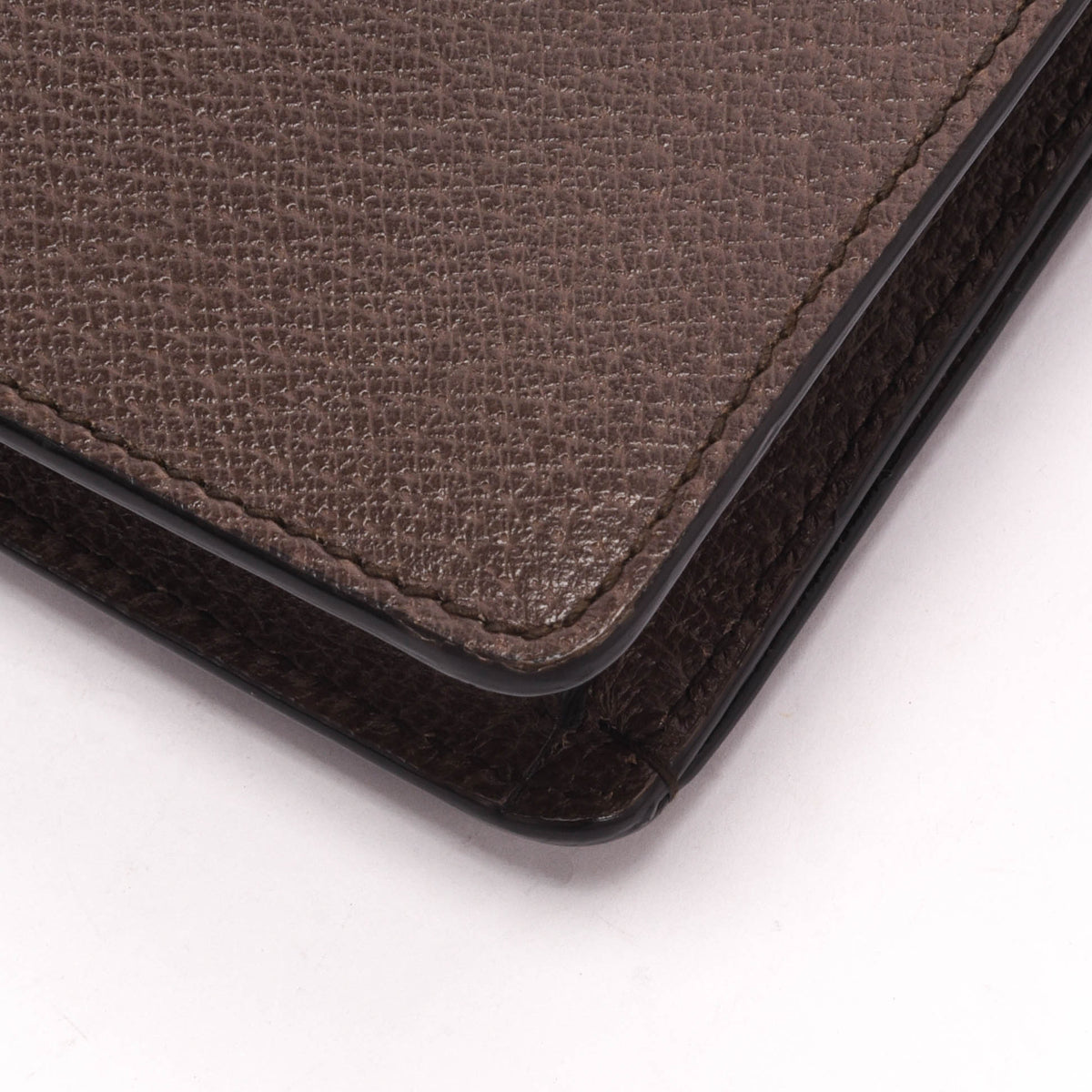 Gucci Brown Grained Calfskin Animalier Chain Bag