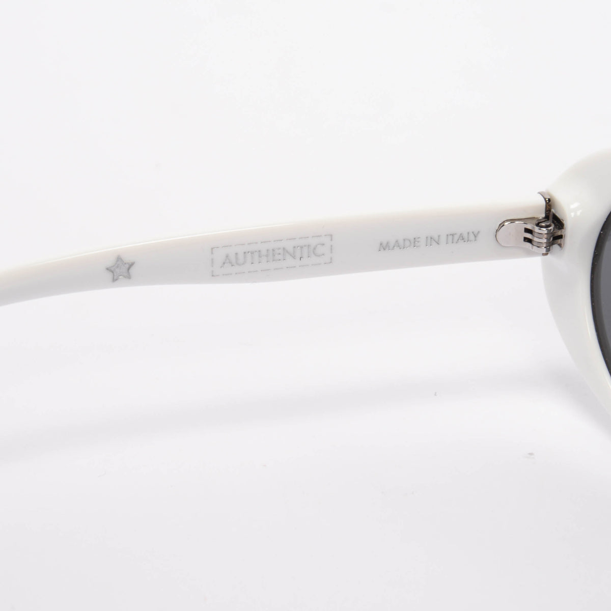 Dolce & Gabbana White Re-Edition DNA Sunglasses