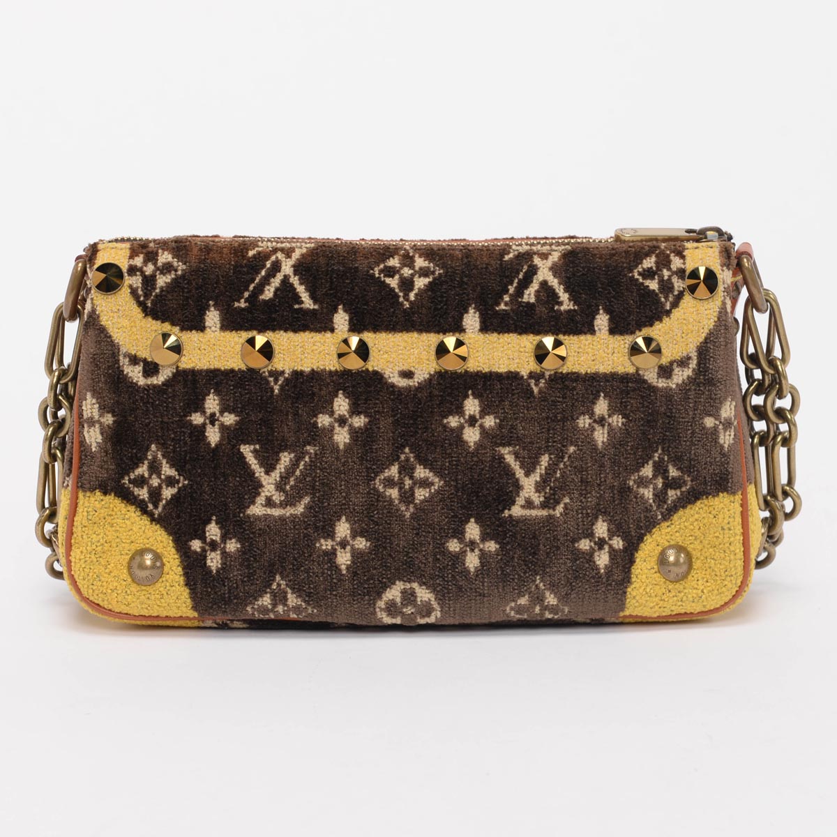 Louis Vuitton Monogram Velvet Trompe L'oeil Pochette