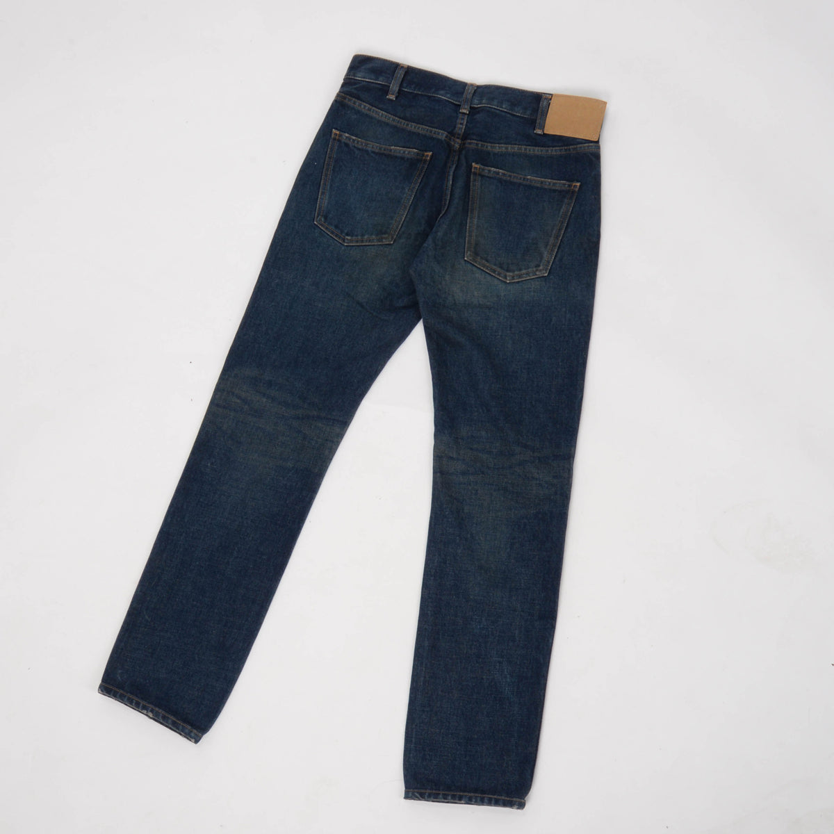 Celine Dark Wash Denim Straight Leg Jeans 27