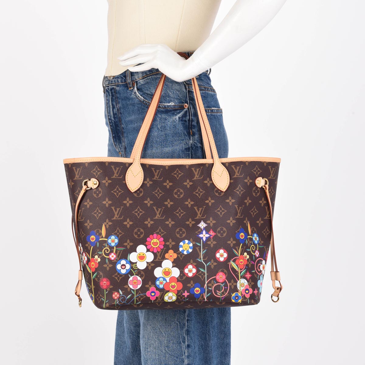 Louis Vuitton x Murakami Flower Monogram Neverfull MM
