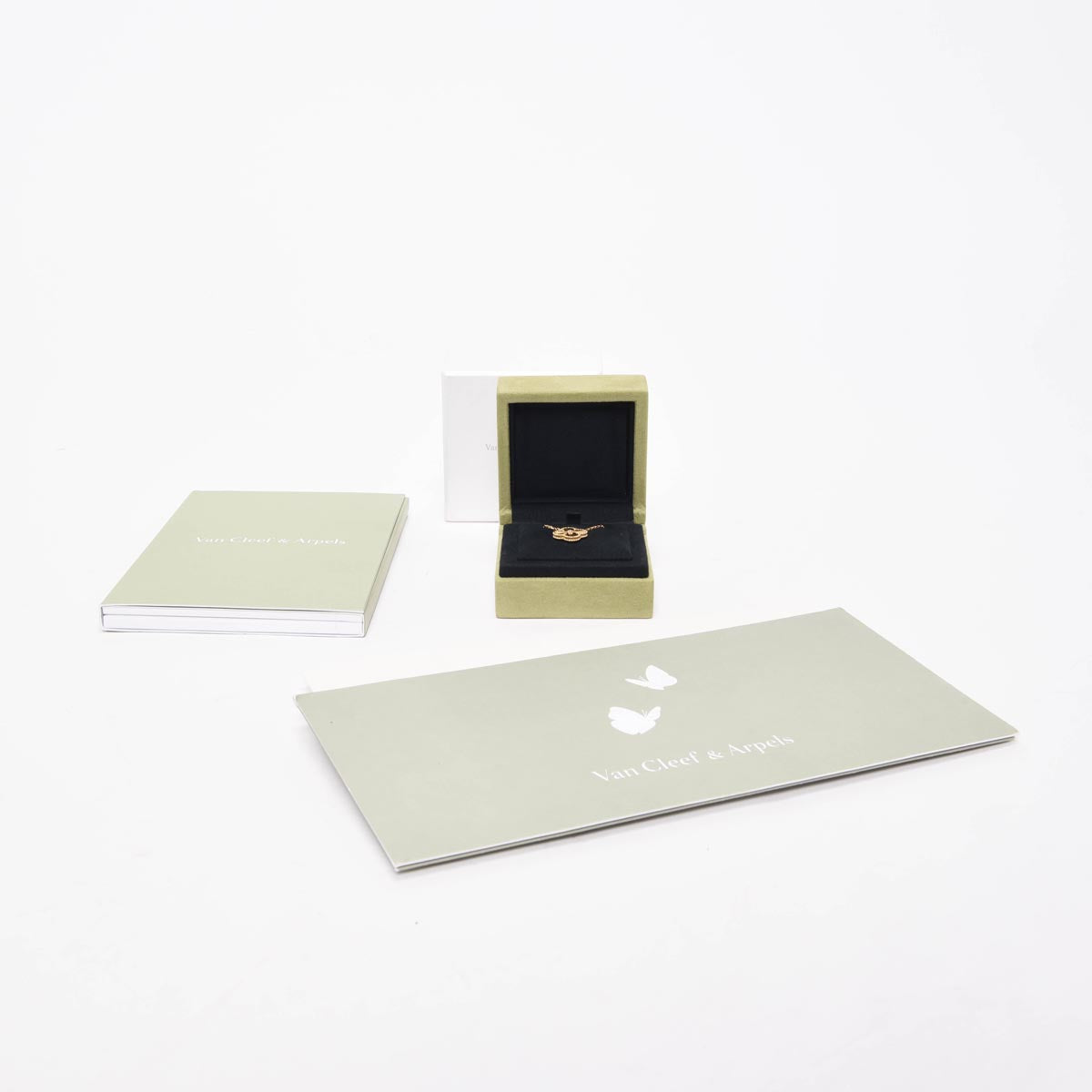 Van Cleef & Arpels 18k Yellow Gold Vintage Alhambra Necklace