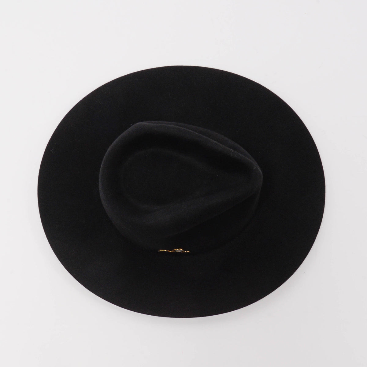 Hermes Black Rabbit Felt Faubourg Jump Hat