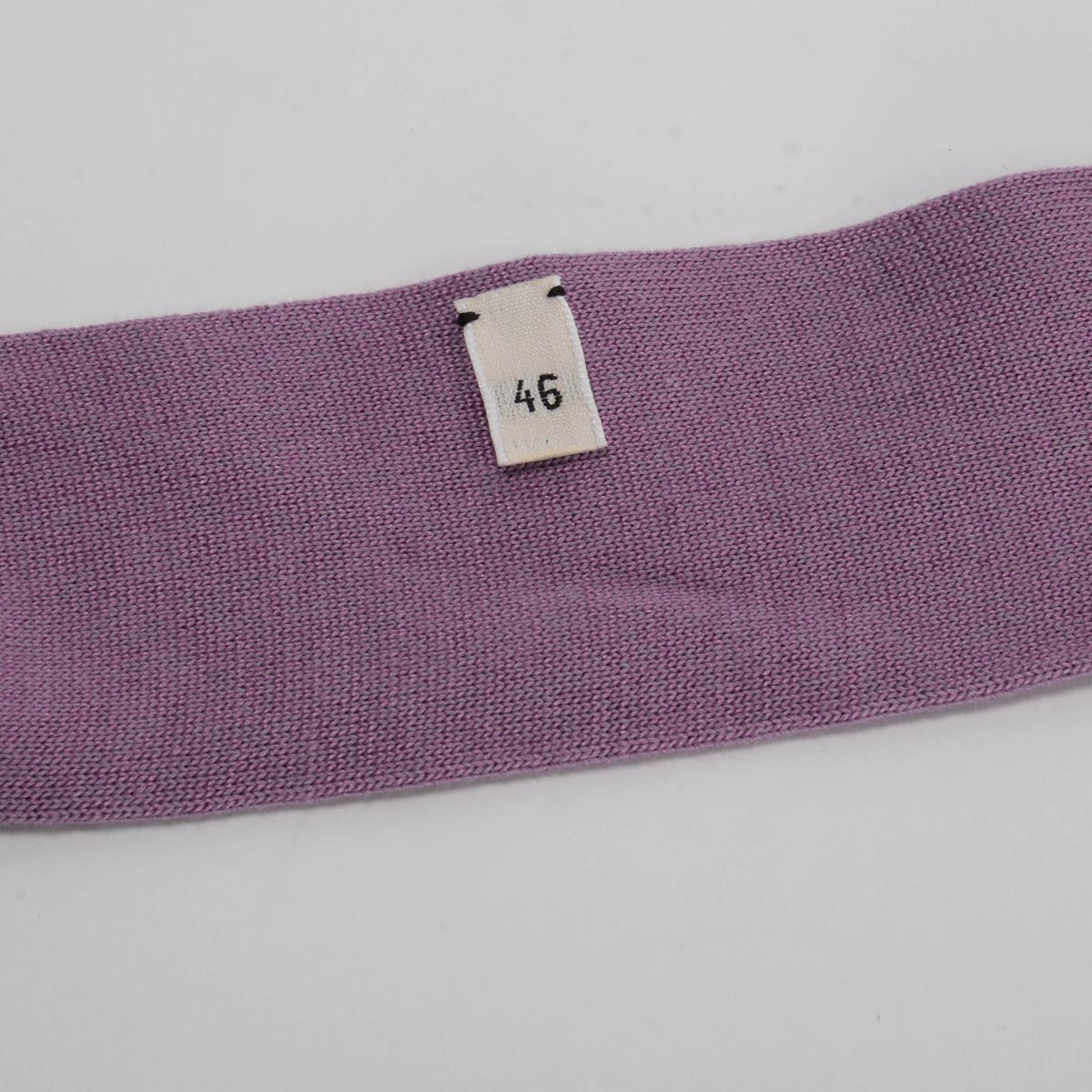 Hermes Violet Parme Silk Grand Tralala Belted Cardigan FR 46