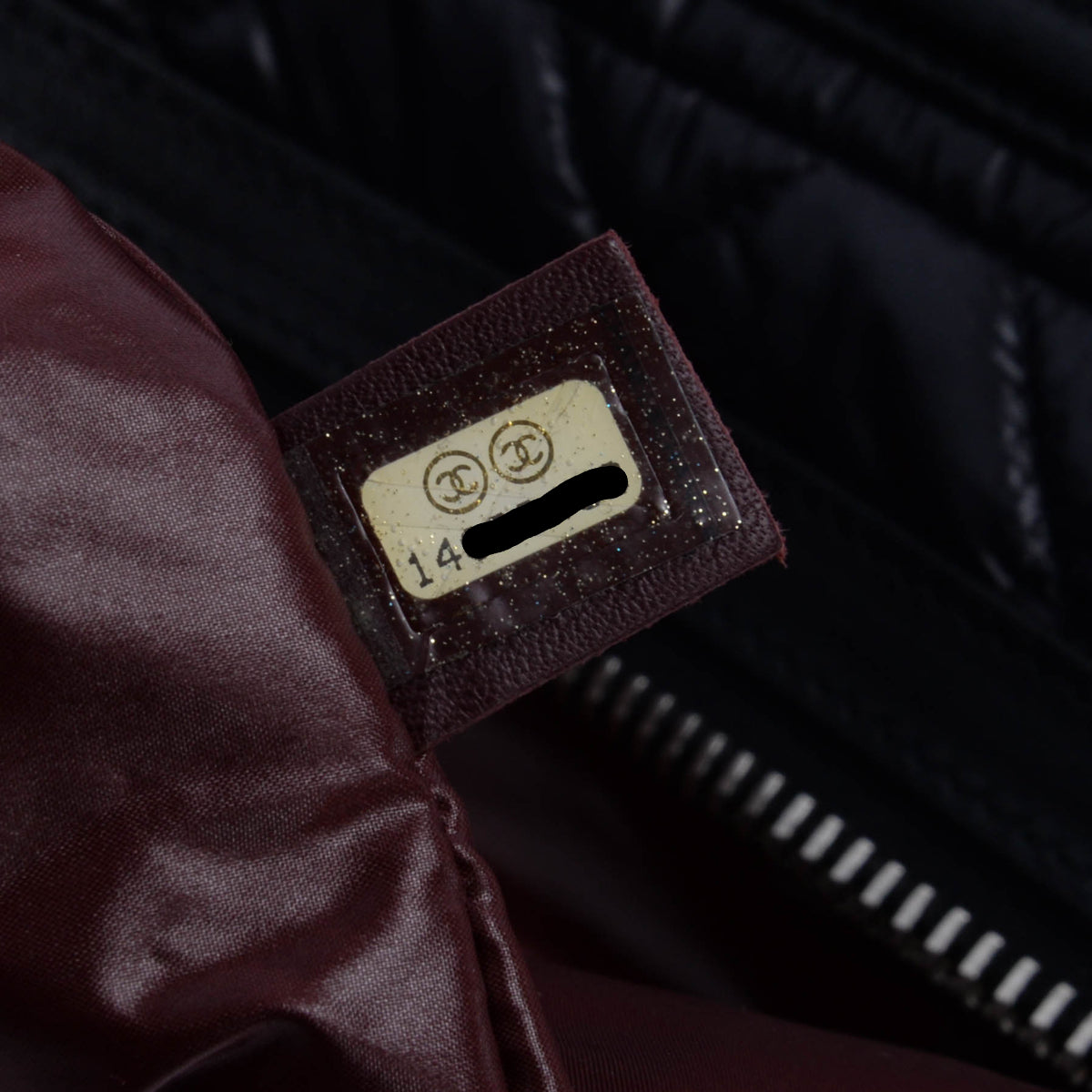 Chanel Black Quilted Nylon Coco Cocoon Large Tote