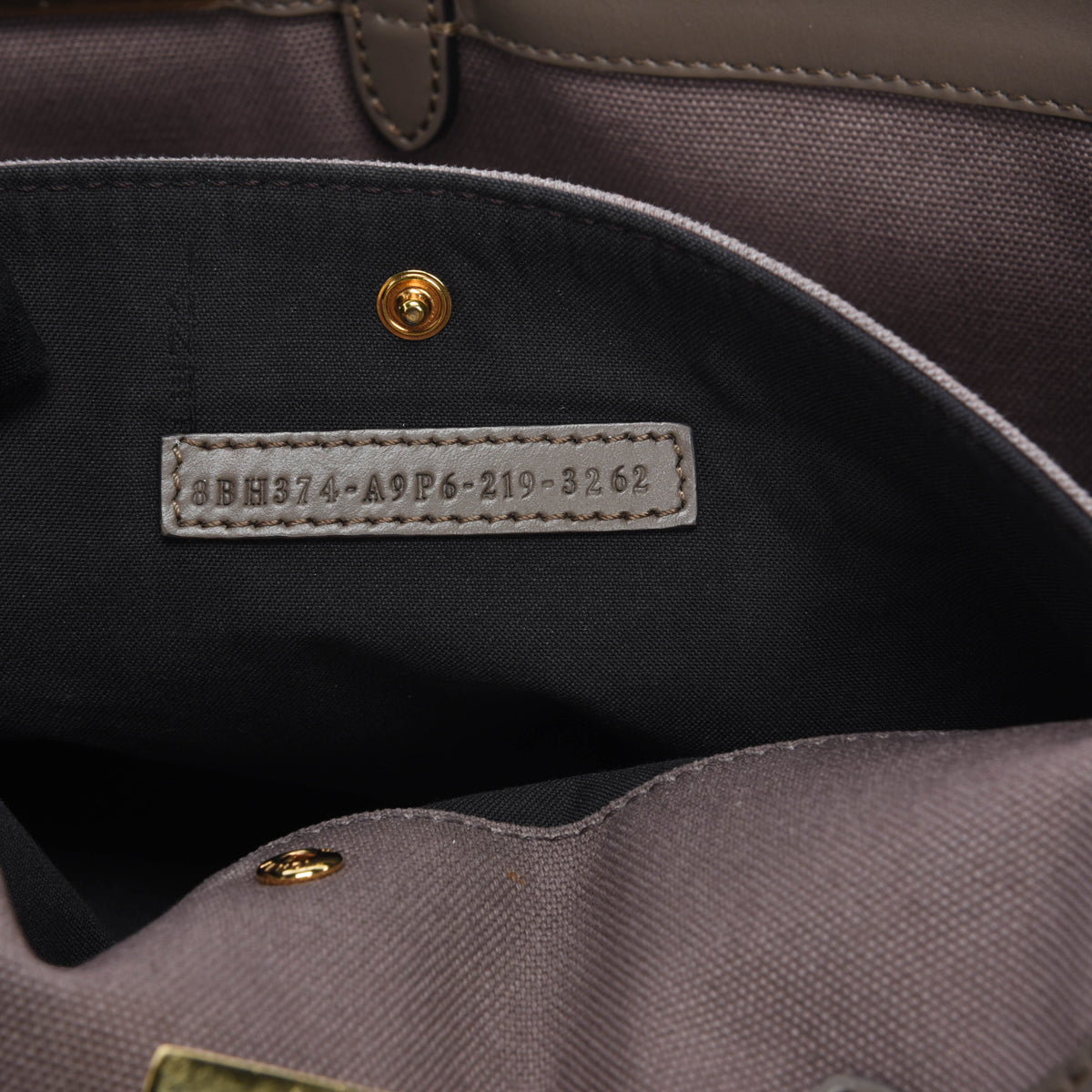 Fendi Taupe Canvas King FF Embroidered Medium Peekabo X- Tote