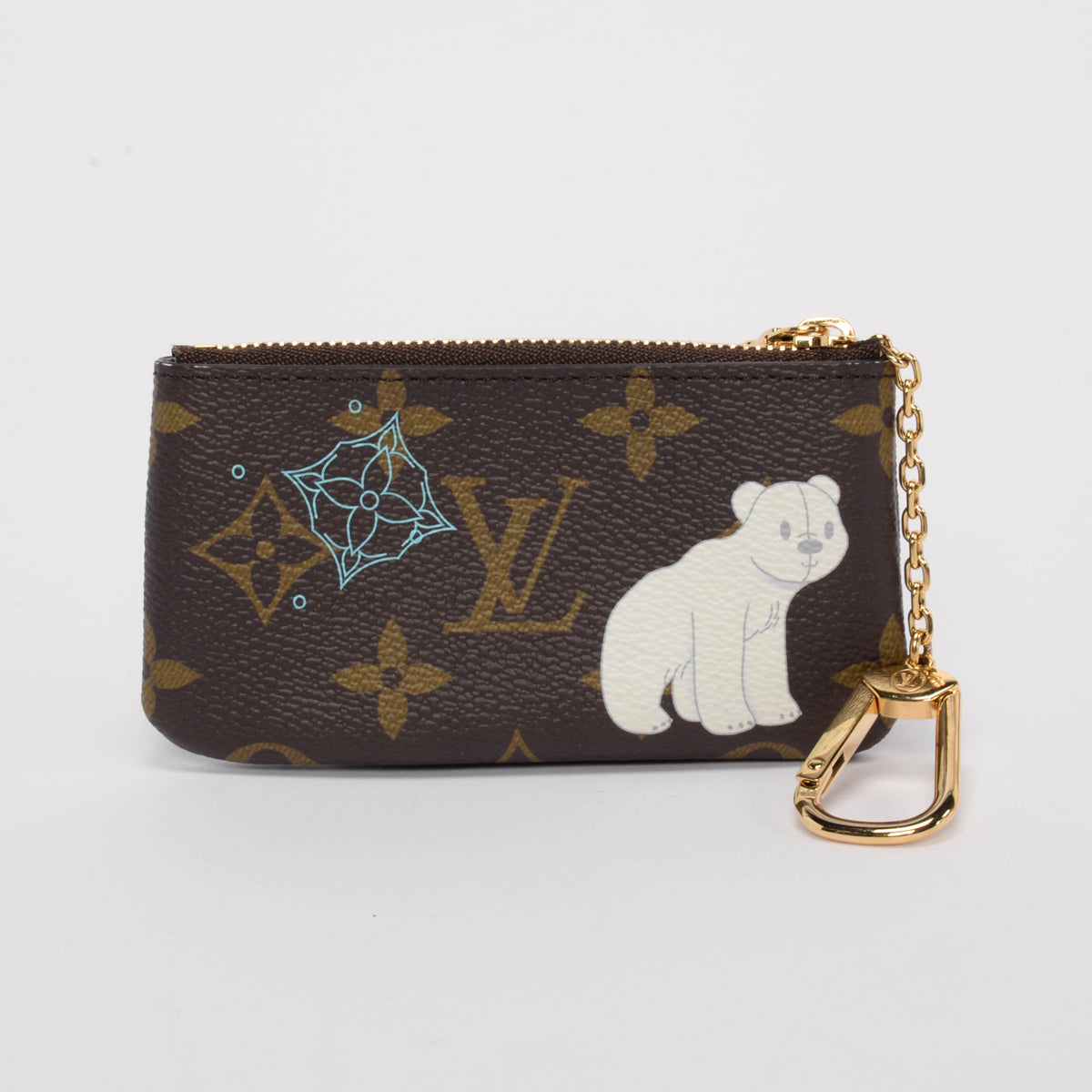 Louis Vuitton Monogram Vivienne Snow Show Key Case