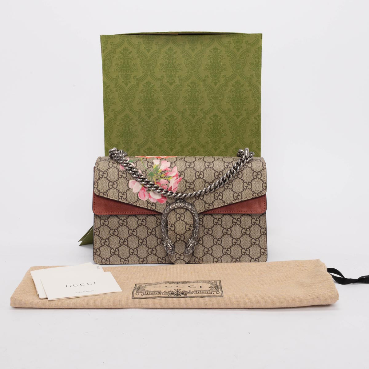 Gucci Blooms GG Supreme Small Dionysus Bag
