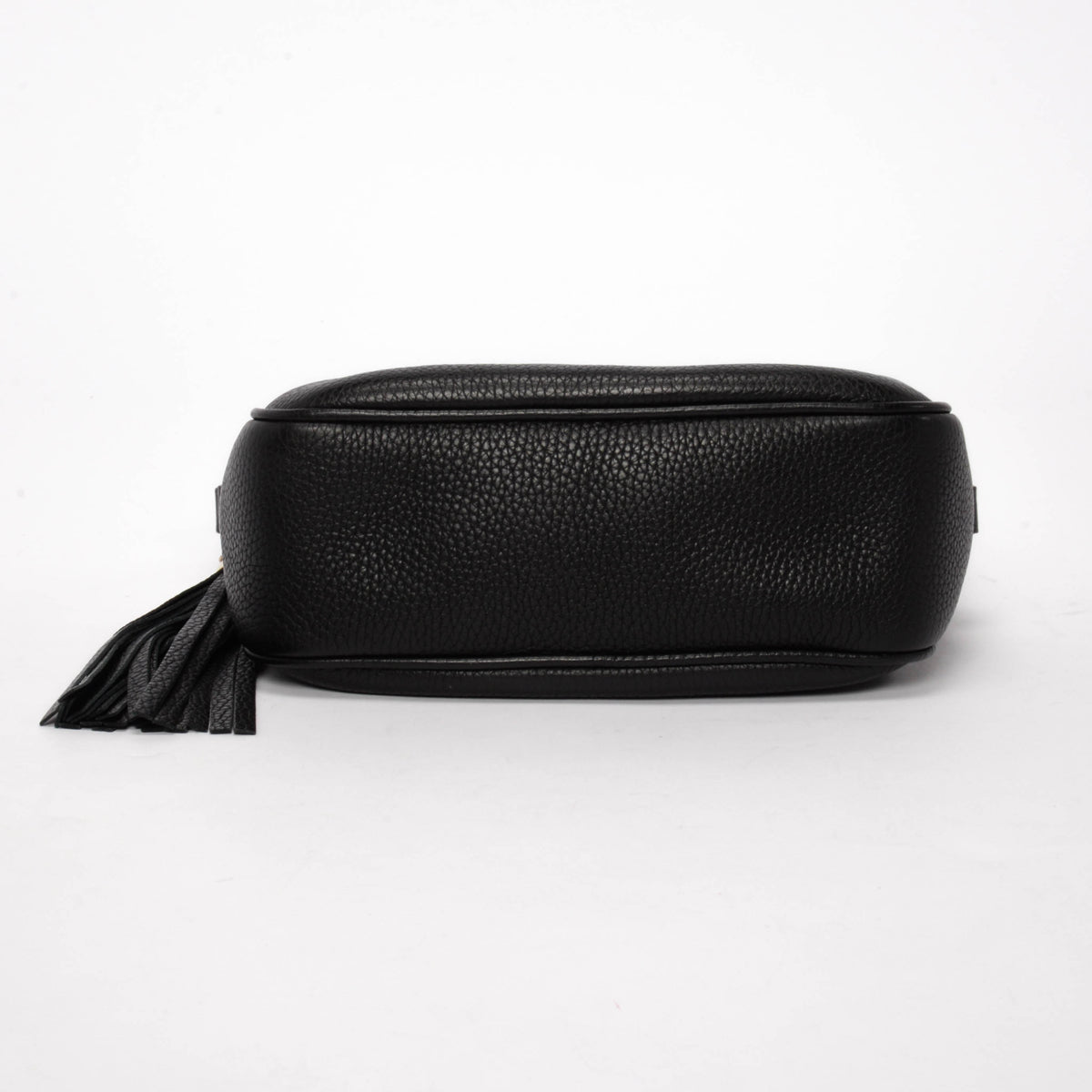 Gucci Black Grained Calfskin Soho Disco Bag