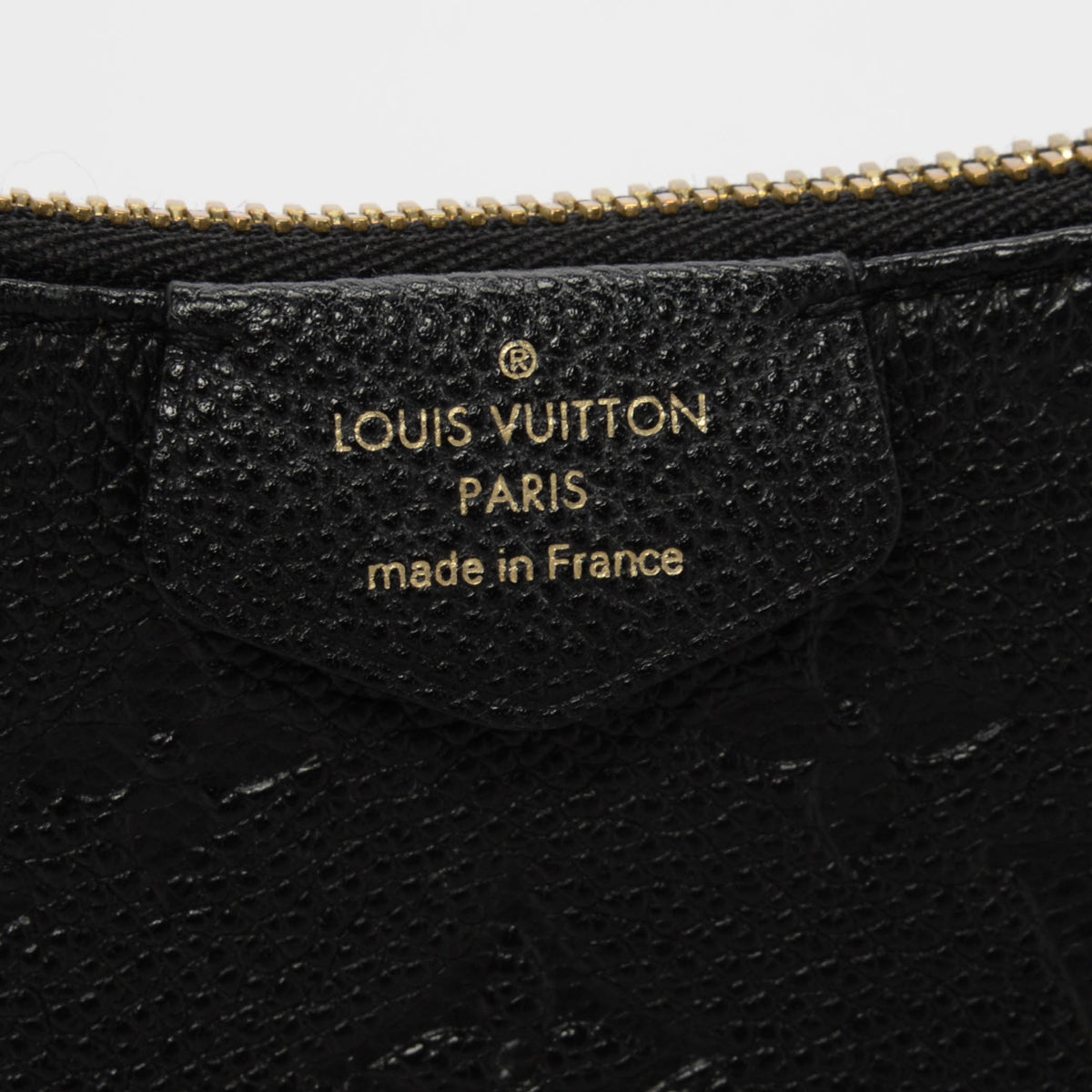 Louis Vuitton Black Monogram Empreinte Easy Pouch on Strap