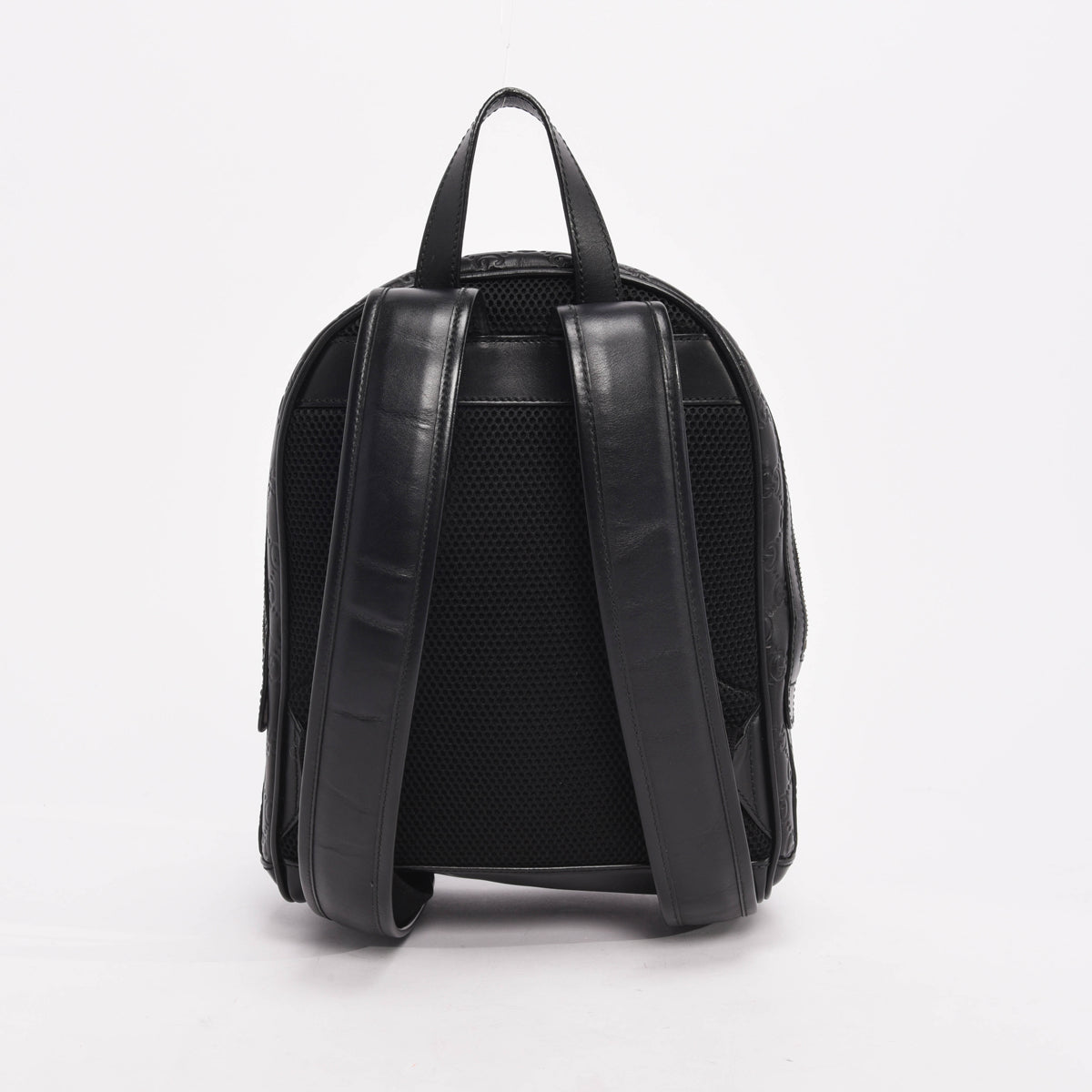 Gucci Black Guccissima Small Signature Day Backpack