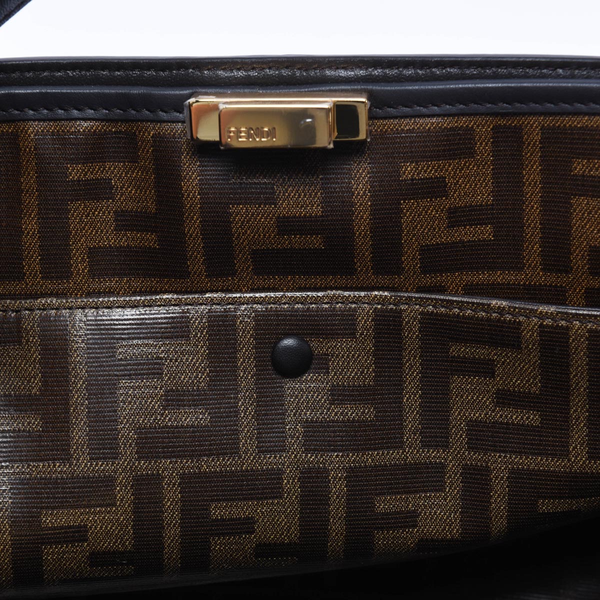 Fendi Cyclamen Suede Peekaboo X-Lite Large Tote