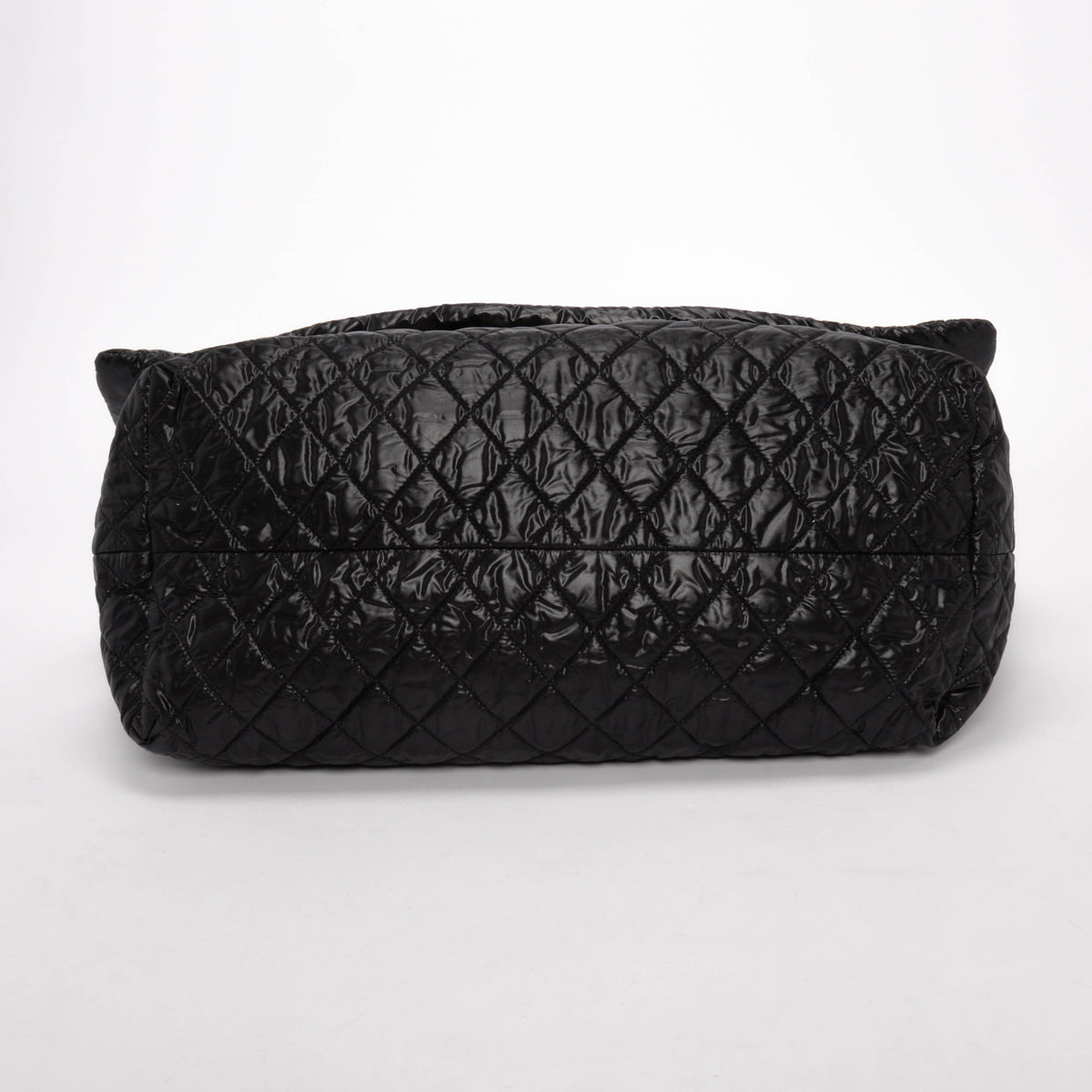Chanel Black Quilted Nylon Coco Cocoon Large Tote