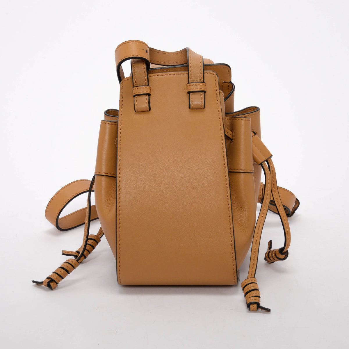 Loewe Honey Calfskin Hammock Drawstring Mini Bag