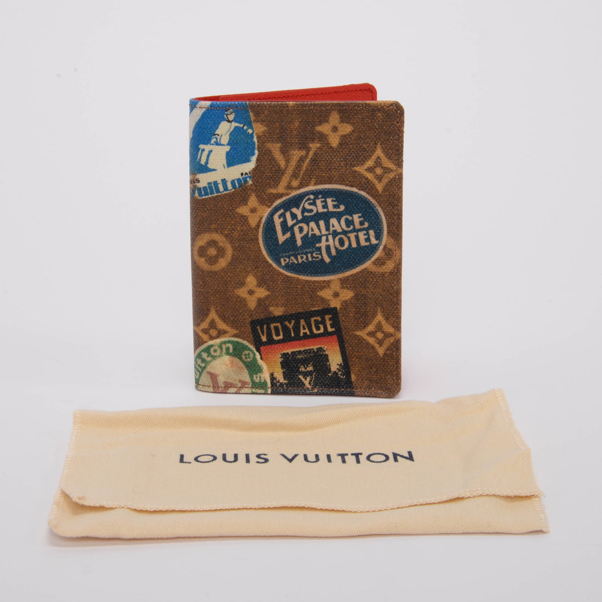 Louis Vuitton Monogram Flight Mode Passport Holder