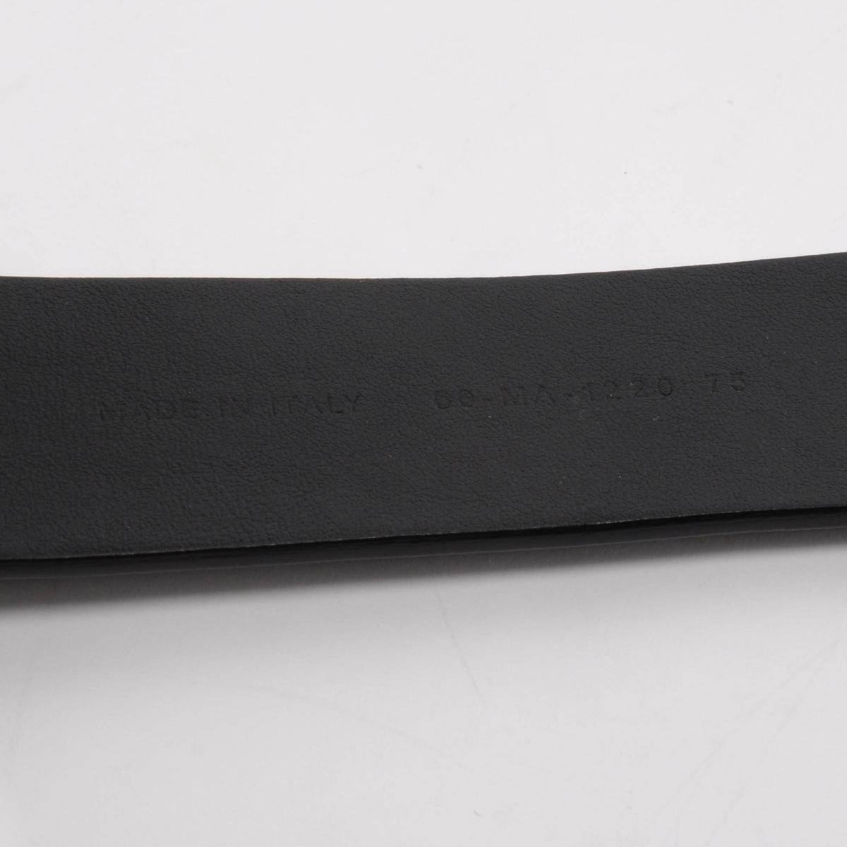 Dior Black Calfskin 30 Montaigne Belt