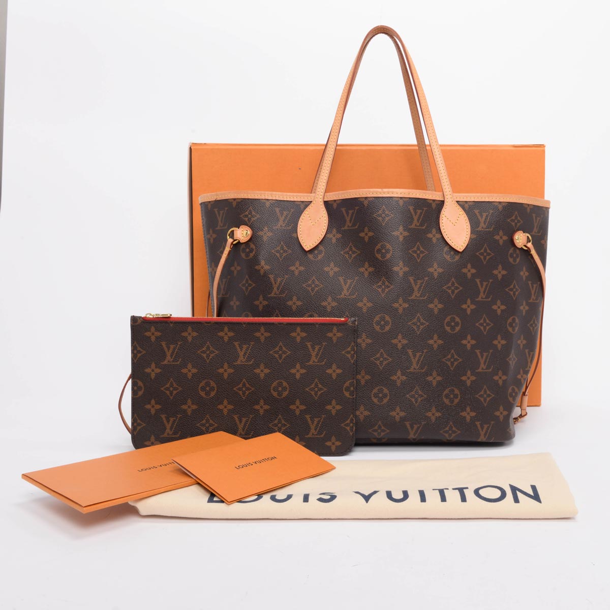 Louis Vuitton Cerise Monogram Canvas Neverfull MM