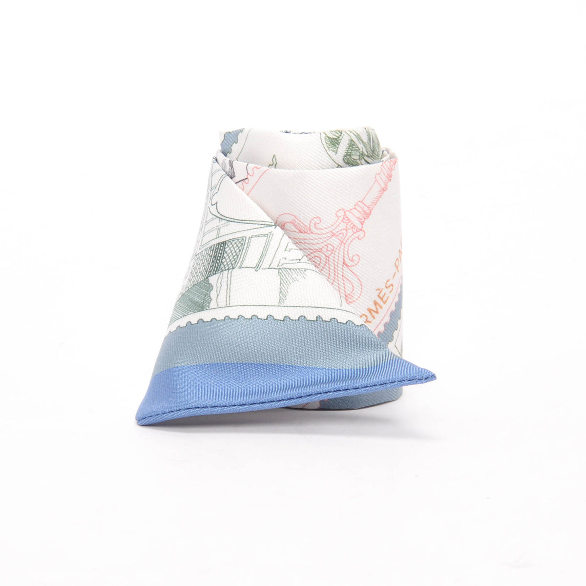 Hermes Bleu Moyen Silk Le Philateliste du Faubourg Twilly