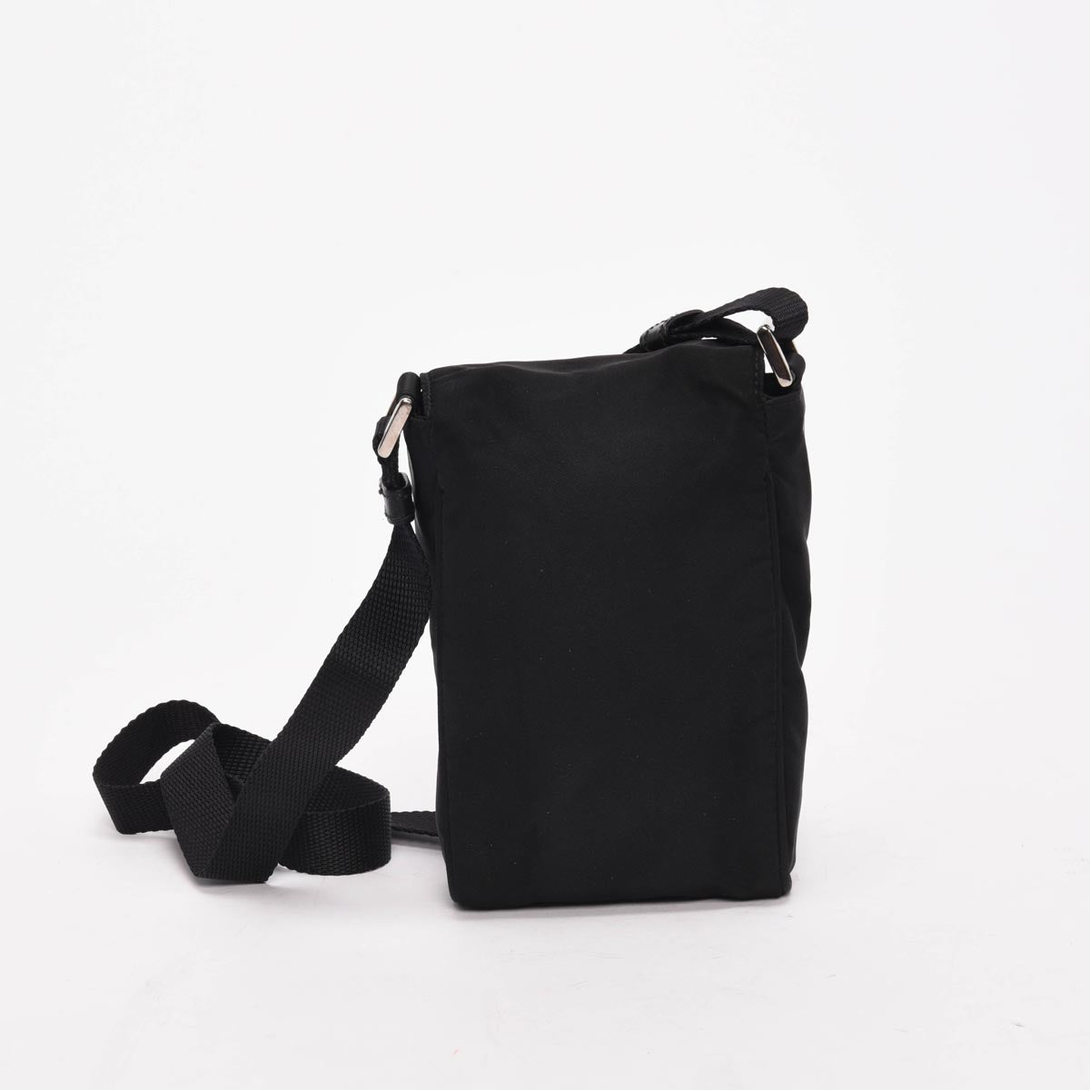 Prada Black Nylon Cross Body Mini Bag
