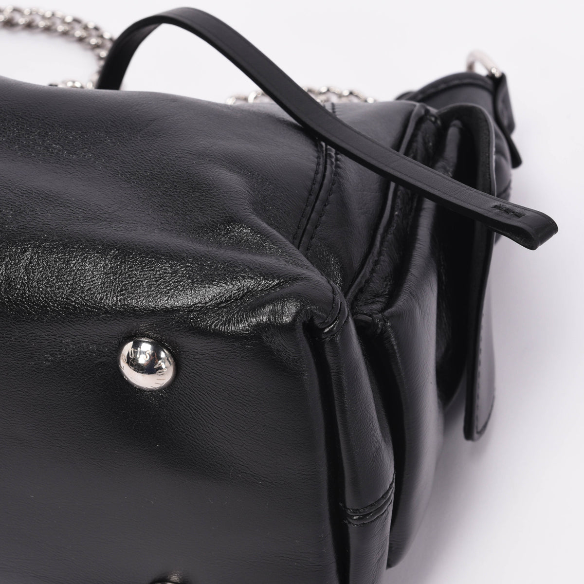 Louis Vuitton Black Lambskin CarryAll Cargo Vibe PM