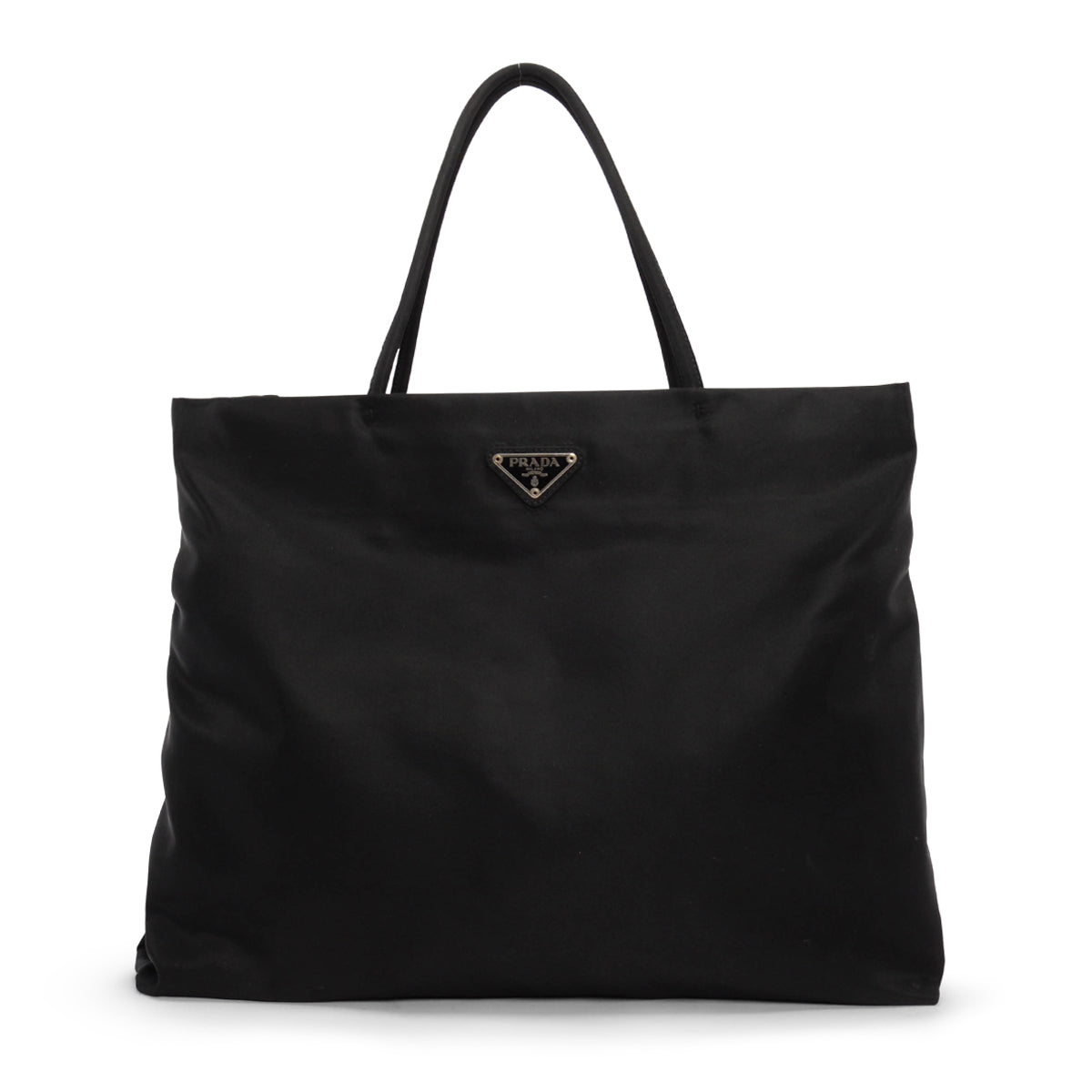 Prada Black Nylon City Tote