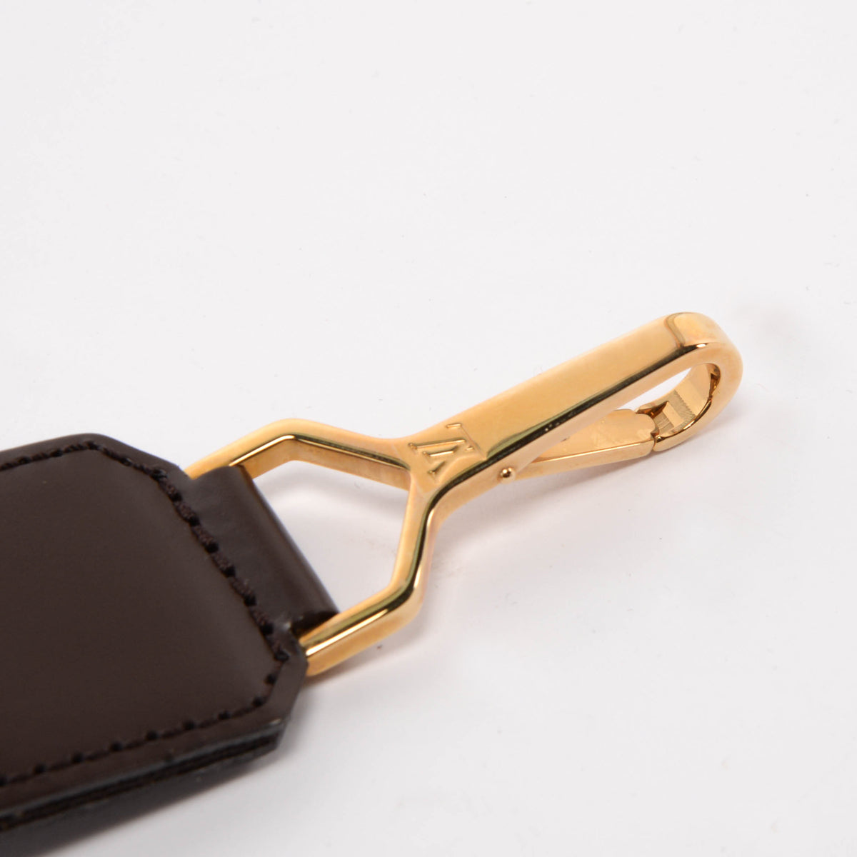 Louis Vuitton Brown Nylon Twill Logo Adjustable Bag Strap