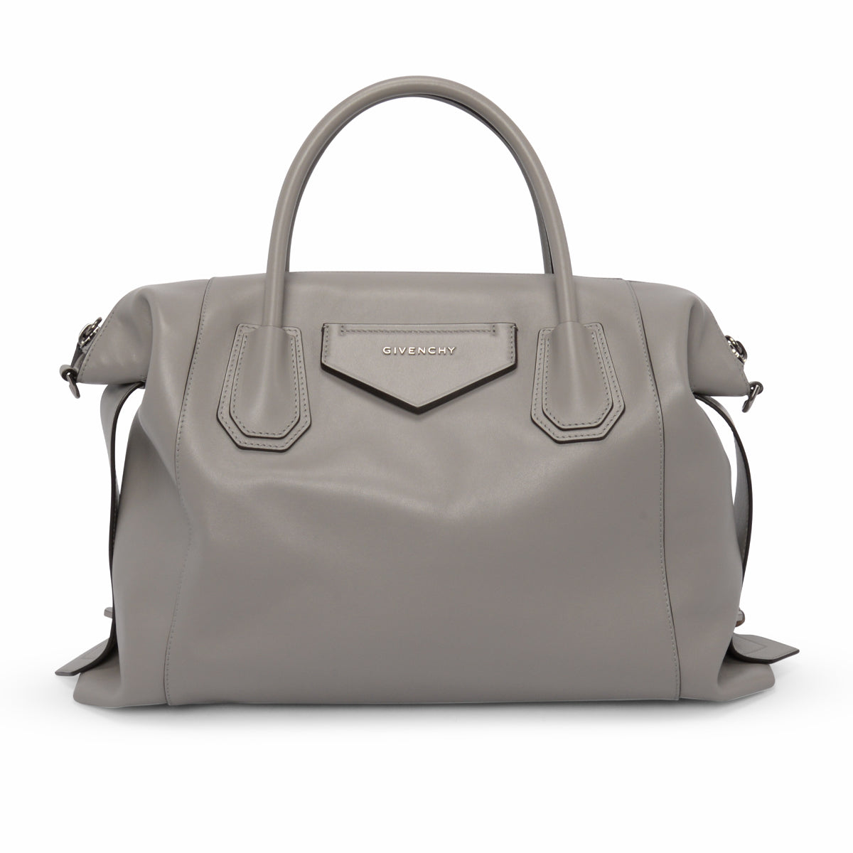 Givenchy Grey Soft Calfskin Medium Antigona Tote