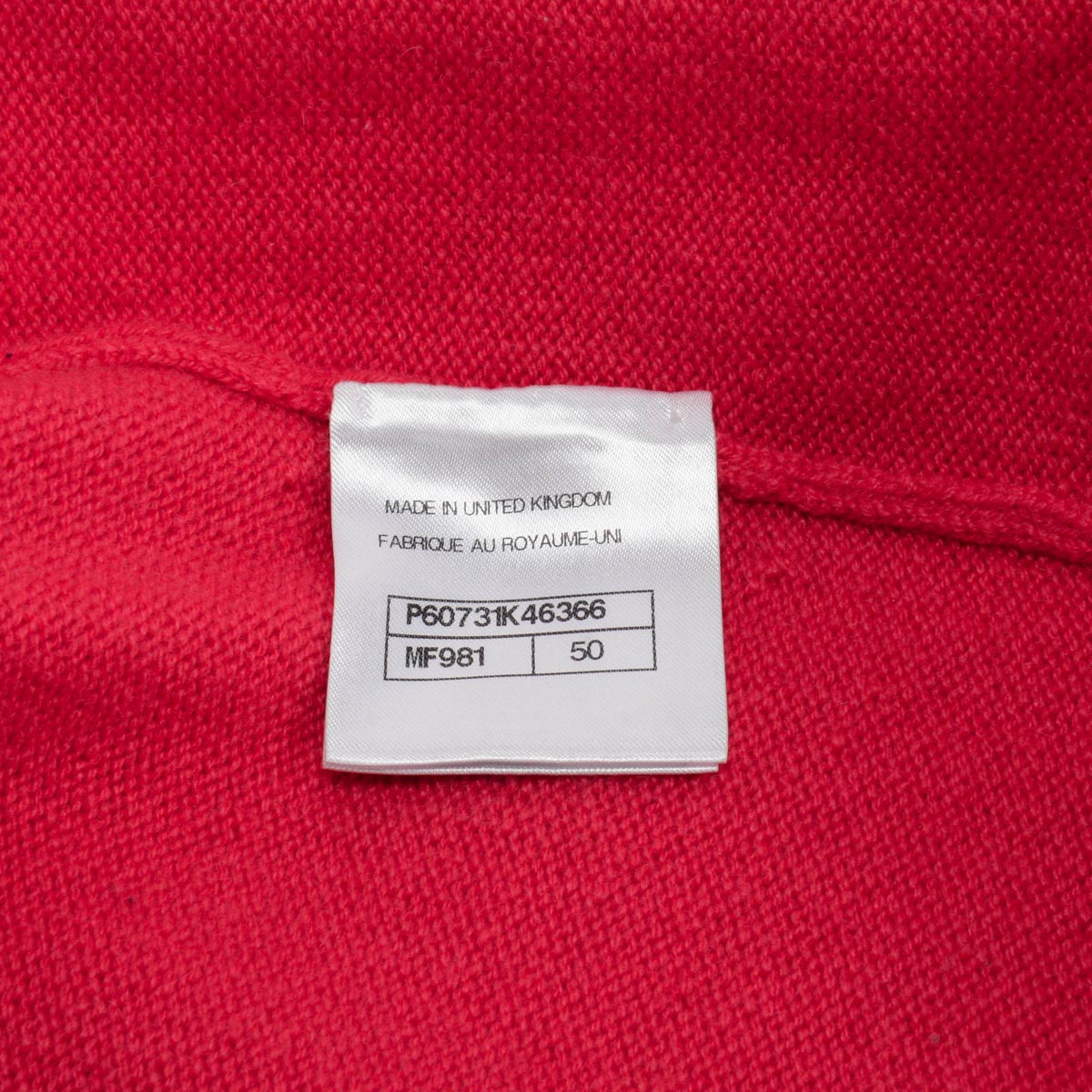 Chanel Pink Cashmere Deauville Biarritz Venise Cardigan FR 50