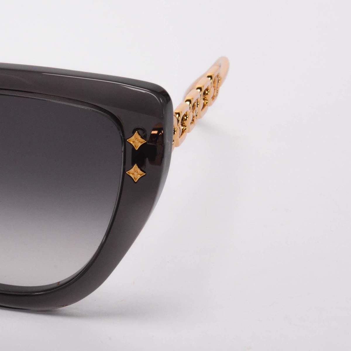 Louis Vuitton Anthracite Jewel Mix Cat Eye Sunglasses