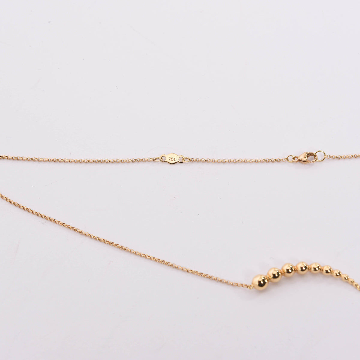 Georg Jensen 18k Yellow Gold Moonlight Grapes Pendant