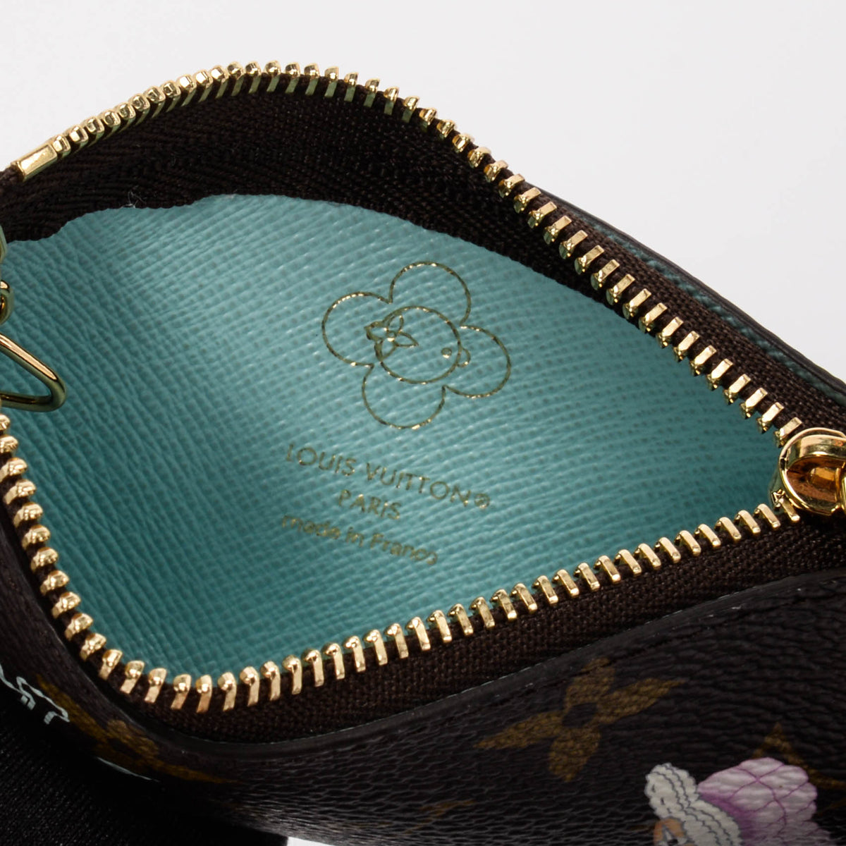 Louis Vuitton Monogram Vivienne Snow Show Key Case