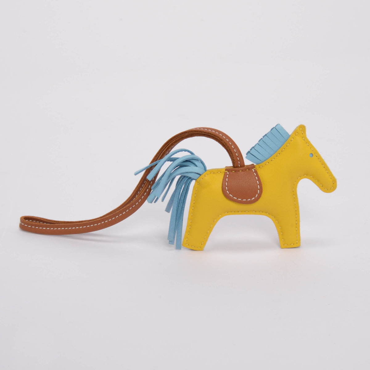 Hermes Jaune de Naples Milo Lambskin Rodeo PM