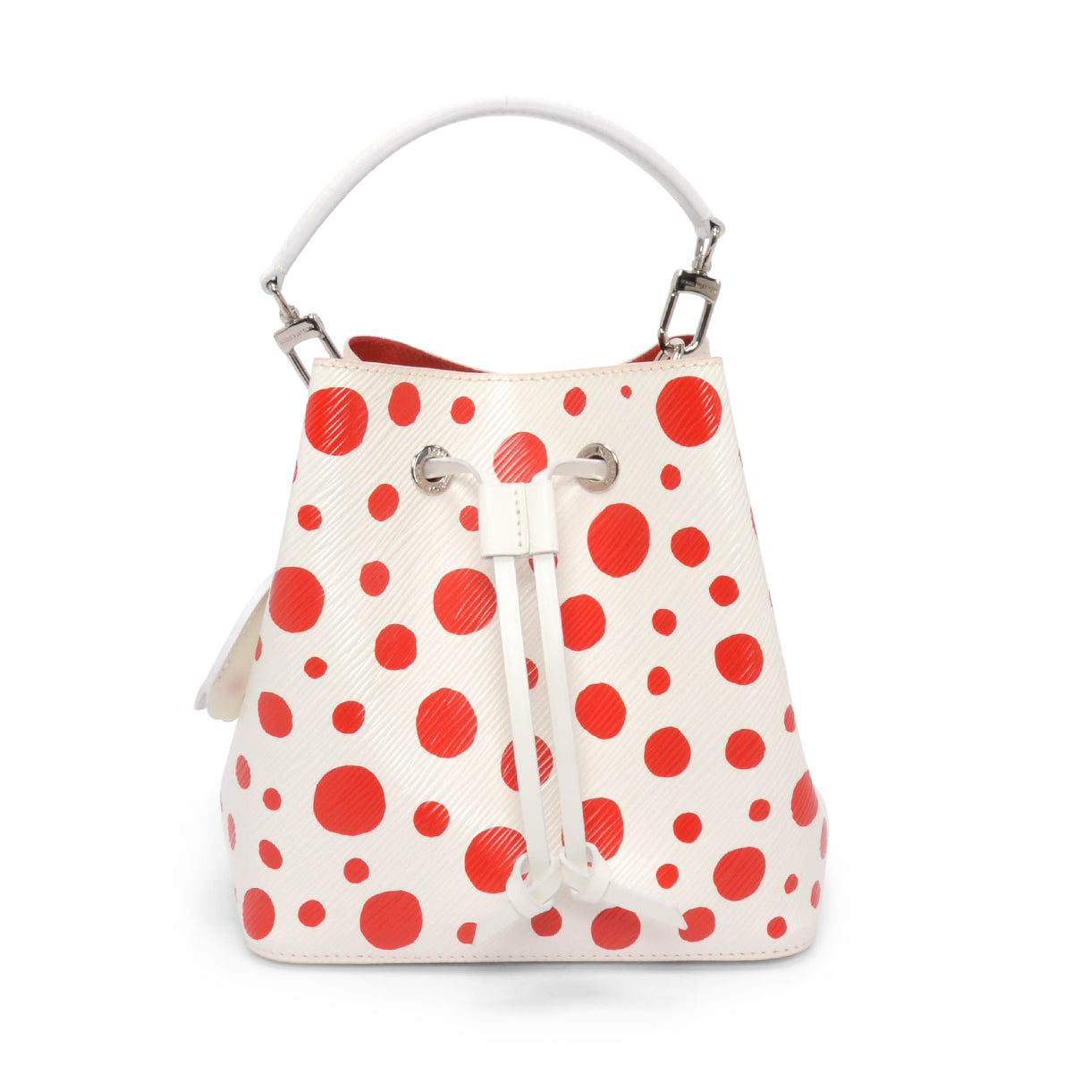 Louis Vuitton x Yayoi Kusama White & Red Epi Neonoe BB