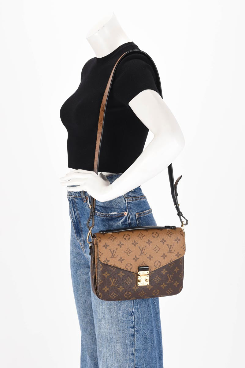 Louis Vuitton Reverse Monogram Pochette Metis