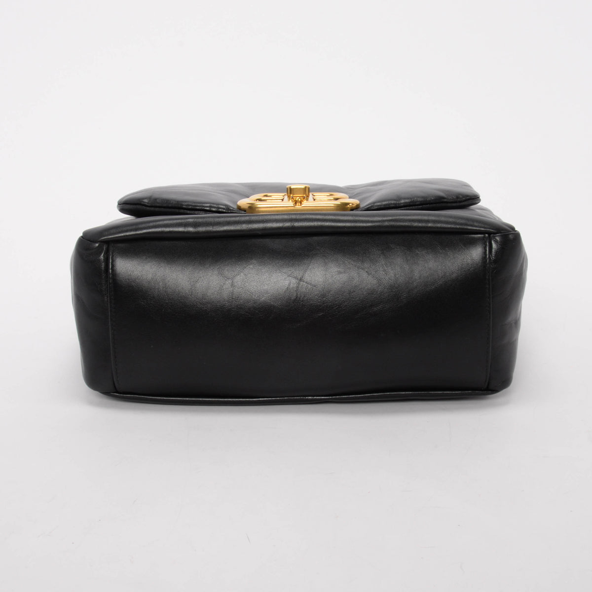 Balenciaga Black Soft Calf Small Monaco Sling Bag