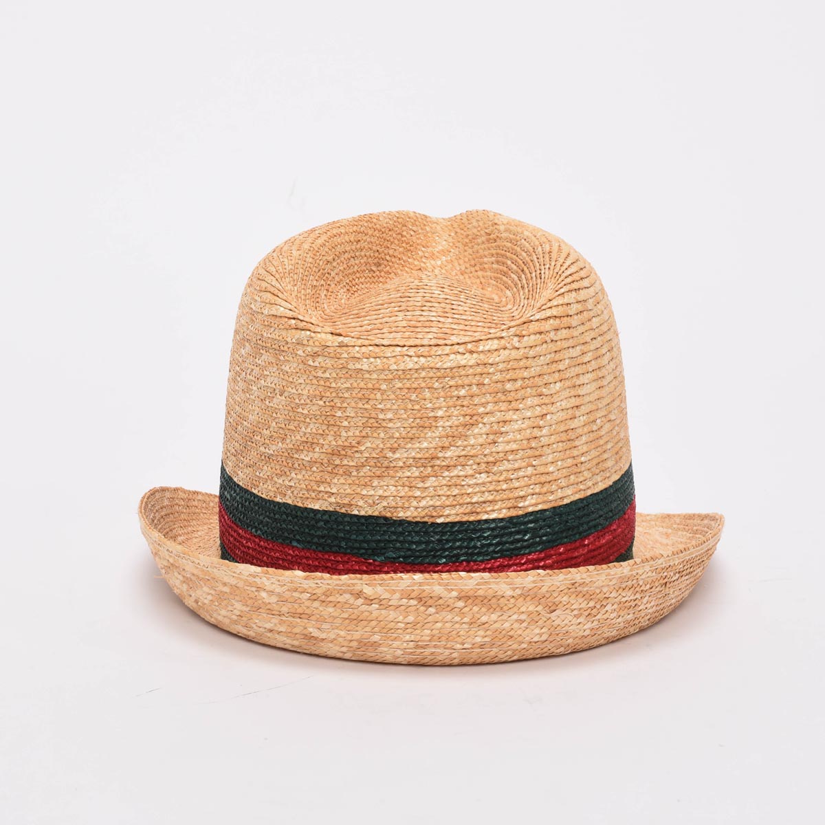 Gucci Beige Abaca Straw Web Fedora Hat