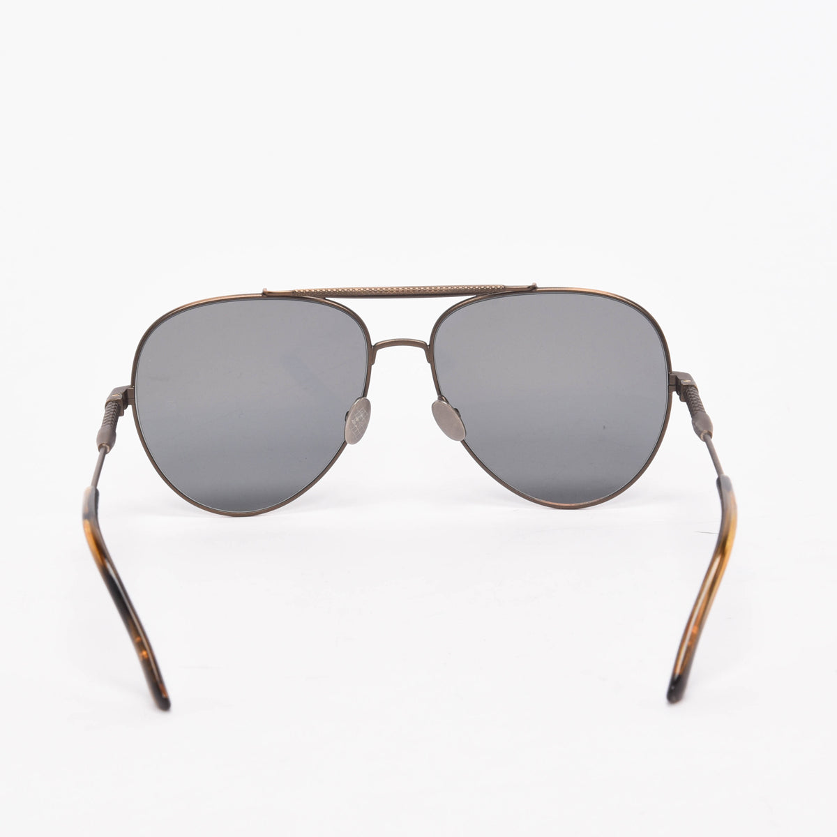 Bottega Veneta Bronze Aviator Sunglasses