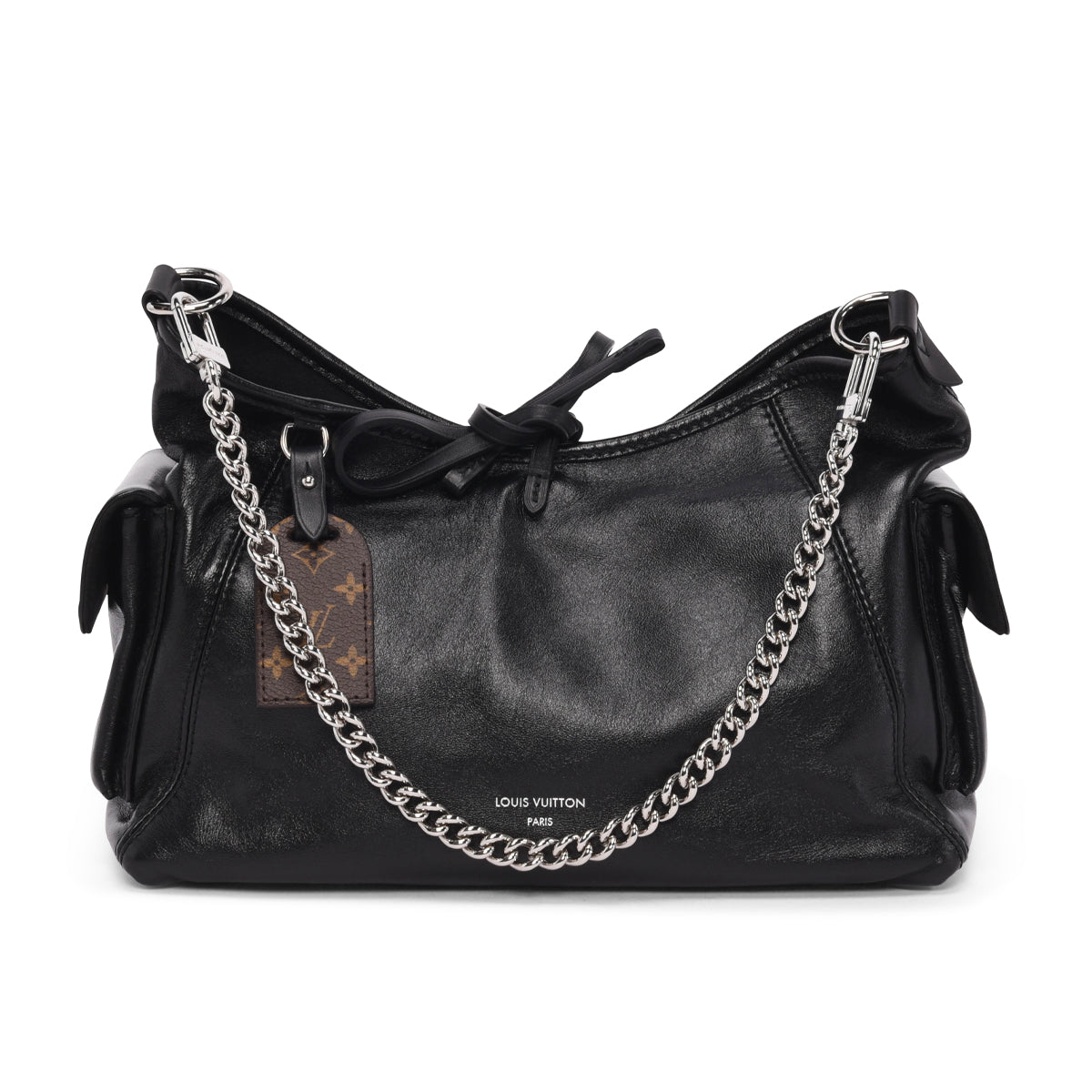 Louis Vuitton Black Lambskin CarryAll Cargo Vibe PM