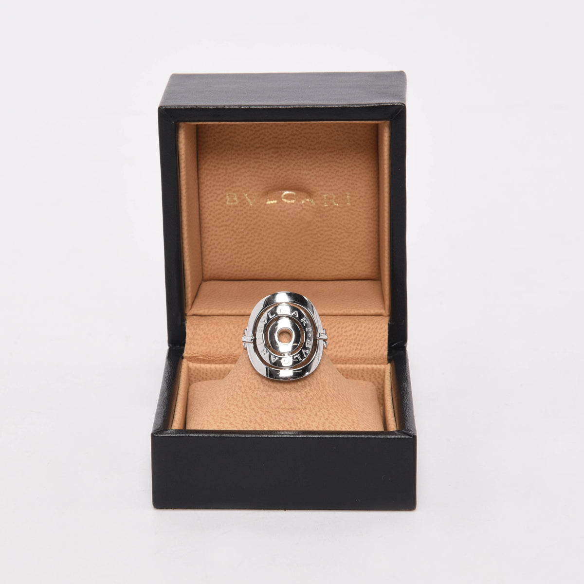Bulgari 18k White Gold Astrale Cerchi Ring