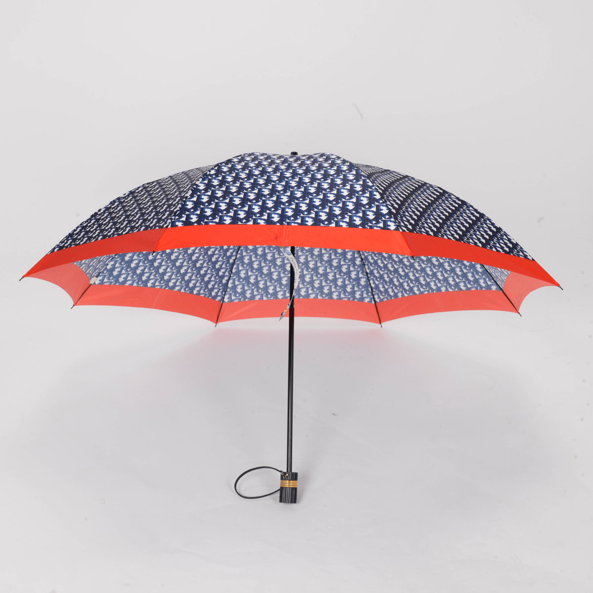 Dior Blue Oblique Vintage Umbrella