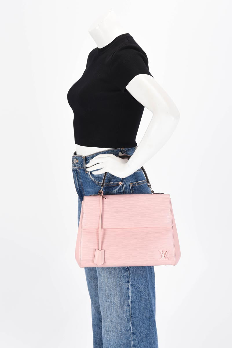 Louis Vuitton Rose Ballerine Epi Leather Cluny MM