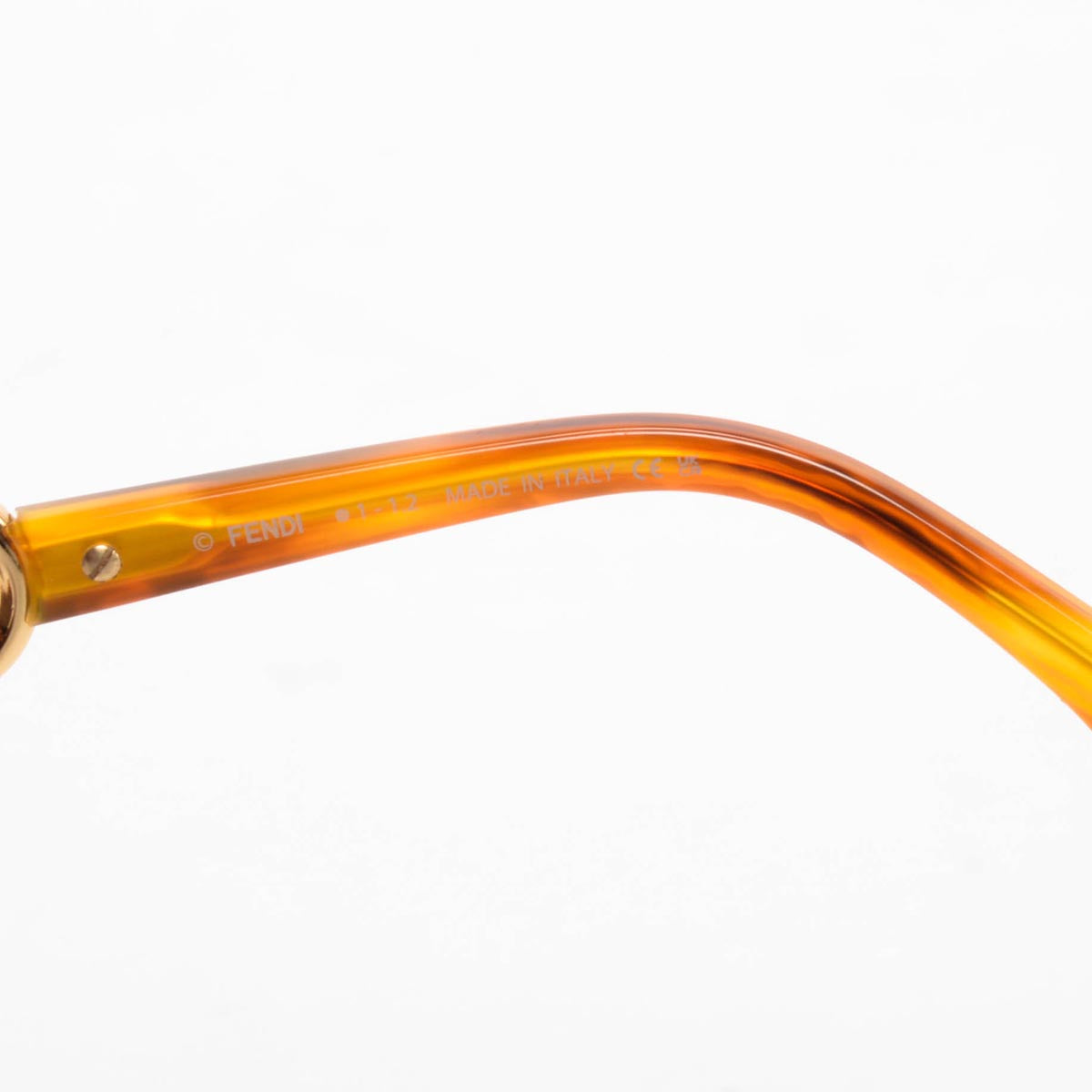 Fendi x Versace Honey Acetate Fendace V2 Sunglasses