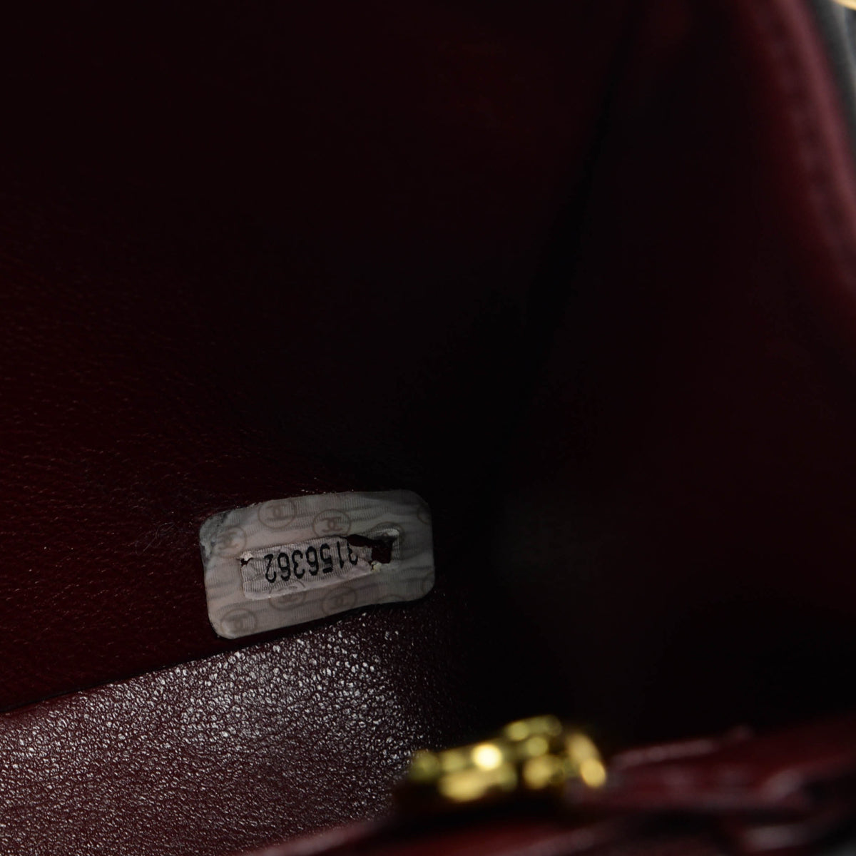 Chanel Black Quilted Lambskin Small Diana Shoulder Bag