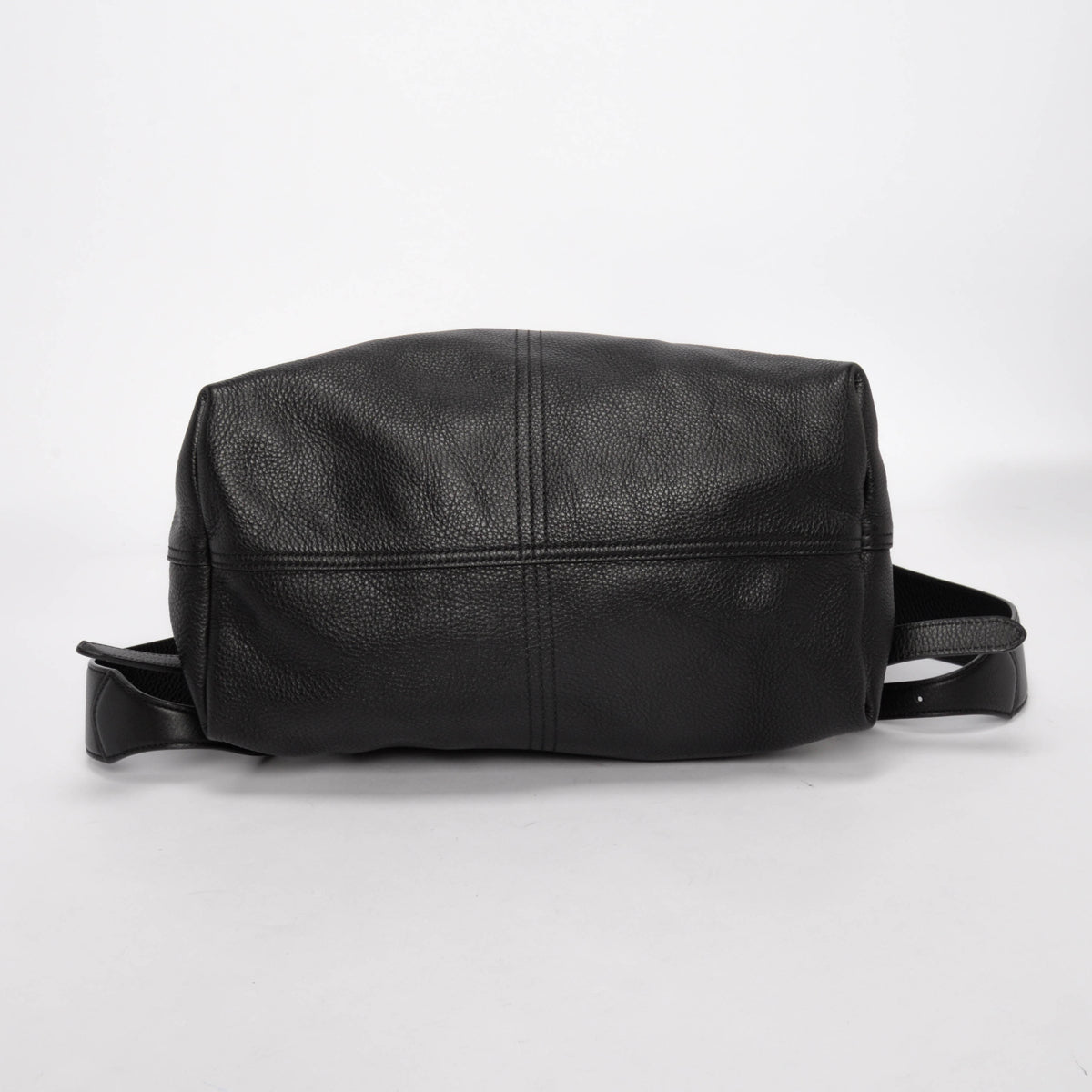 Gucci Black Grained Leather 1961 Jackie Backpack