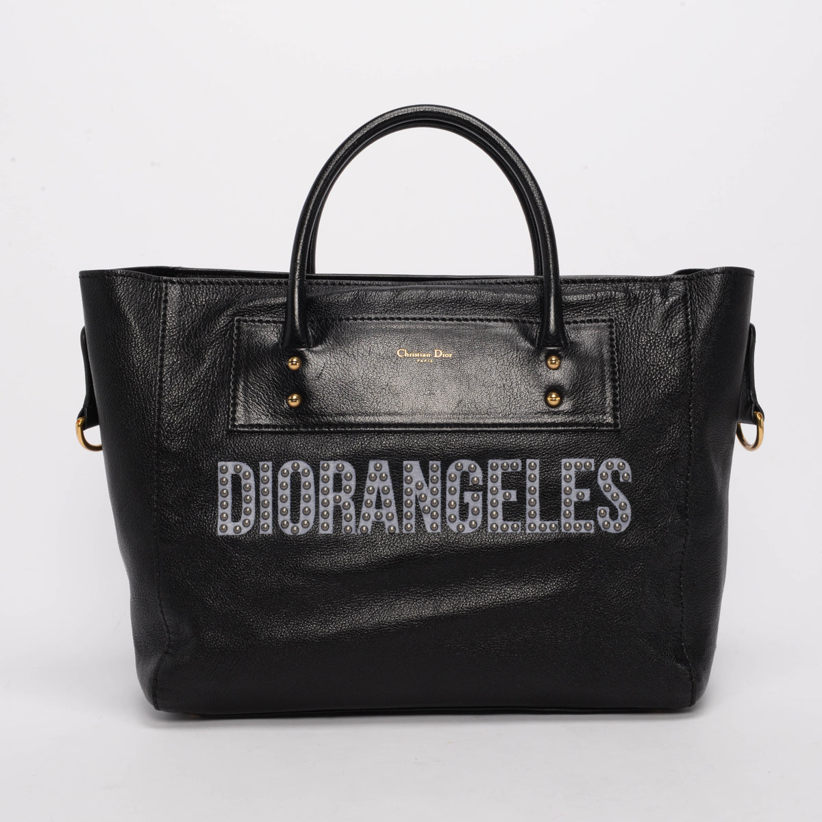 Dior Black Goatskin DiorAngeles Tote