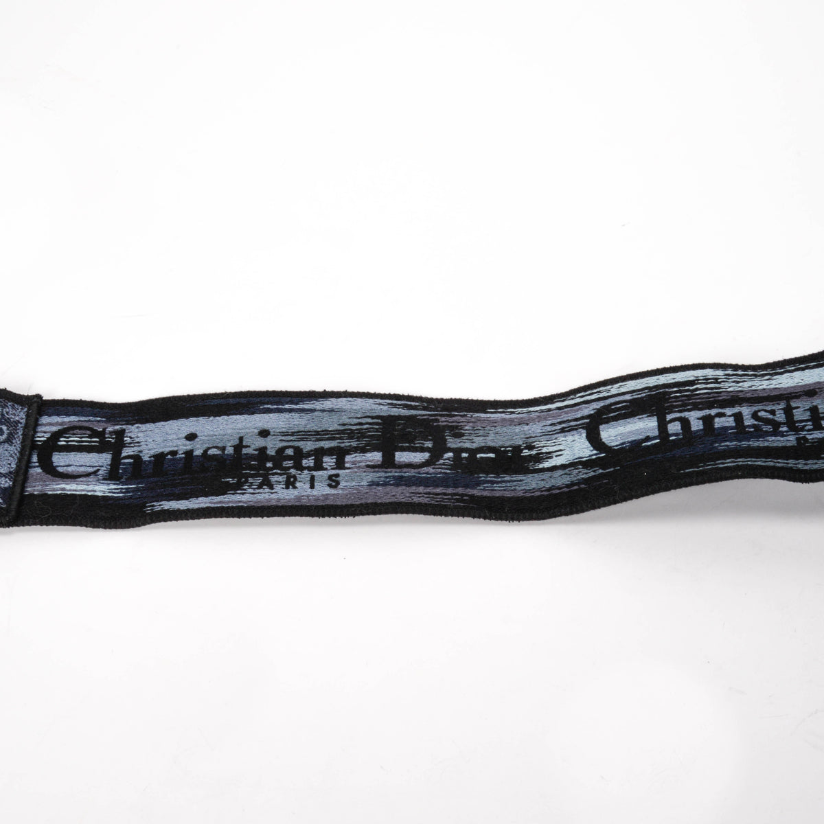 Dior Blue Canvas Toile de Jouy Sauvage Bag Strap